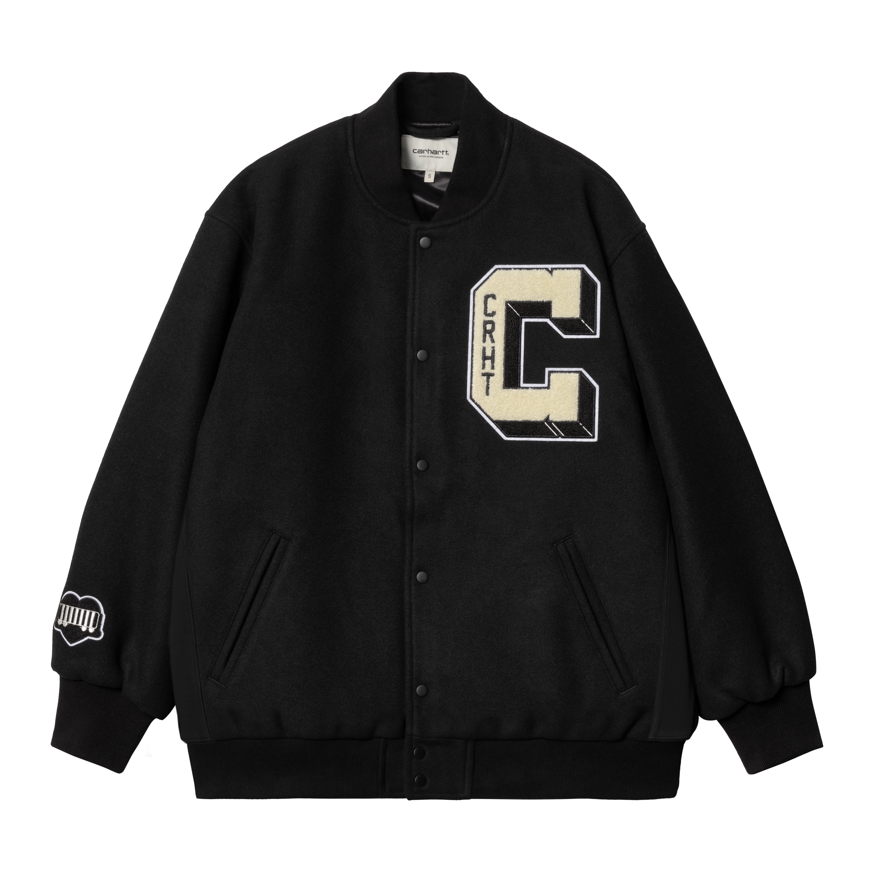 Carhartt WIP Women’s Brown Ducks Jacket in Schwarz