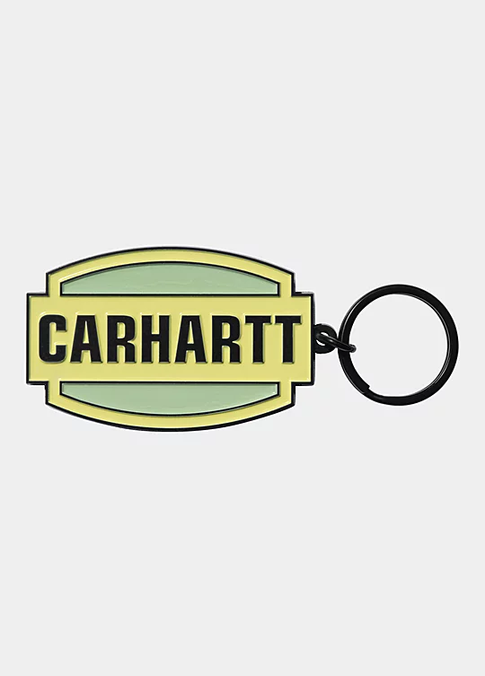 Carhartt WIP Press Script Keychain in Multicolor