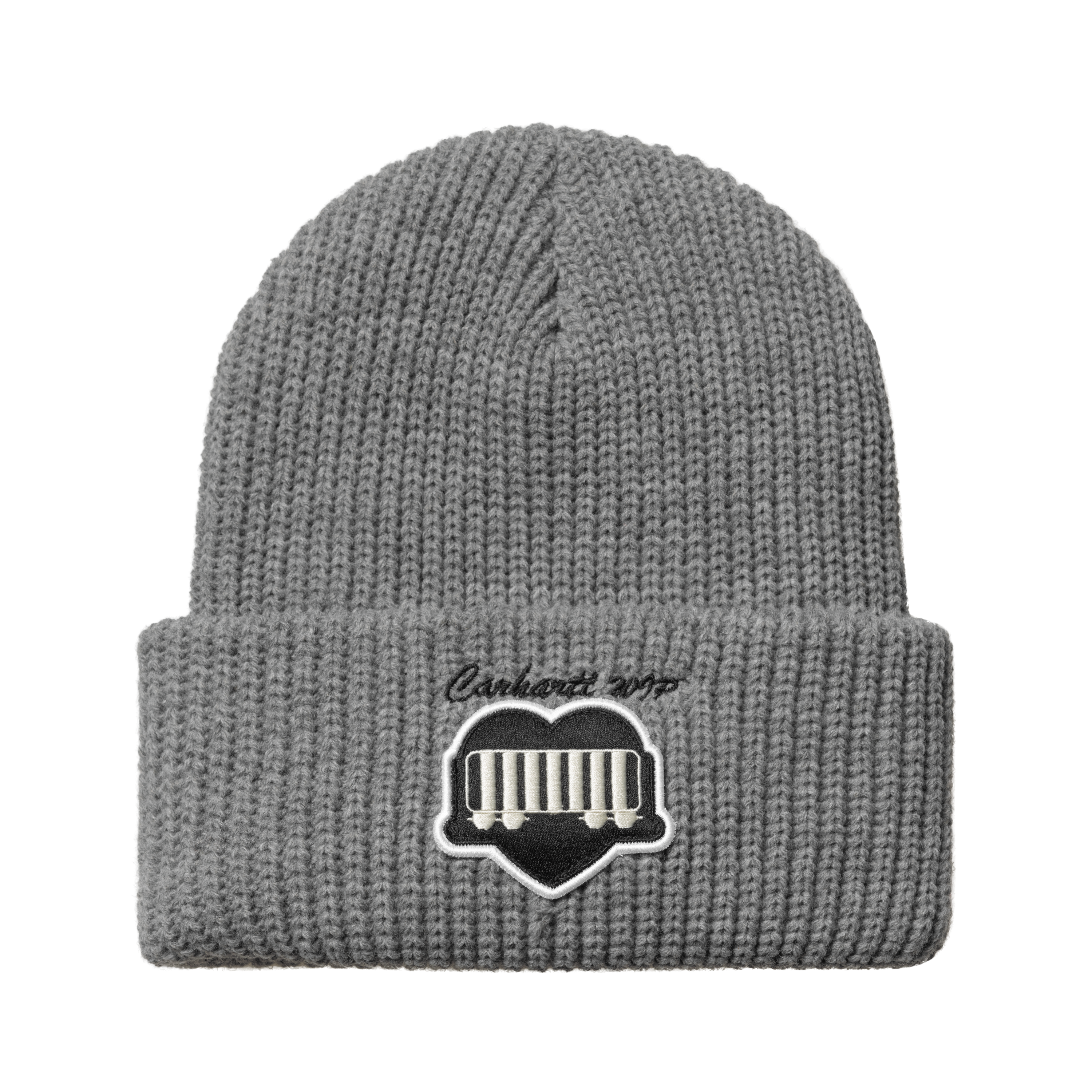 Carhartt WIP OG Heart Train Beanie en Gris