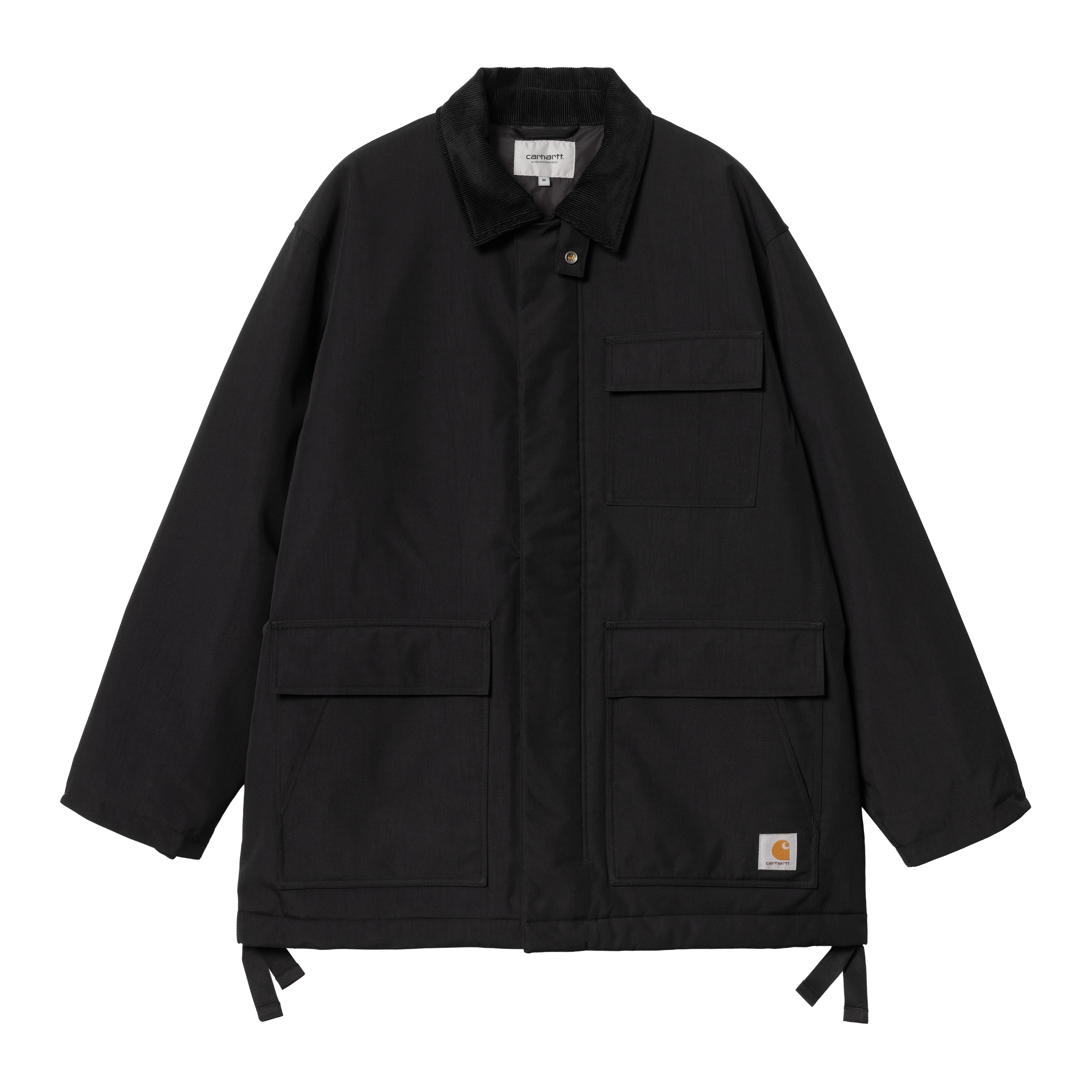 Carhartt WIP Clarton Coat in Schwarz