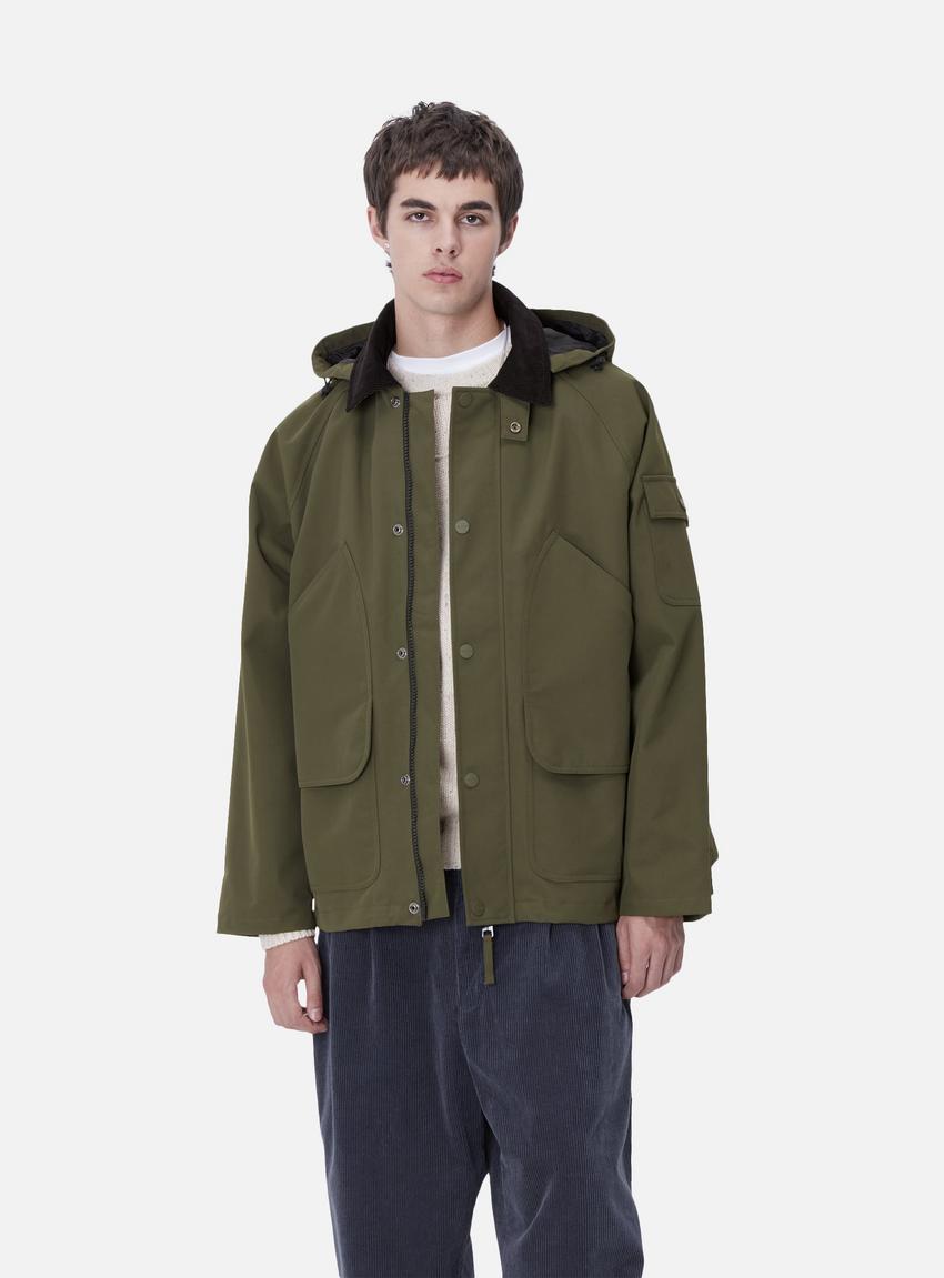 Carhartt WIP Clarton Jacket, Office Green / Black | Official Carhartt WIP Clarton Jacket, Office Green / Black | Official