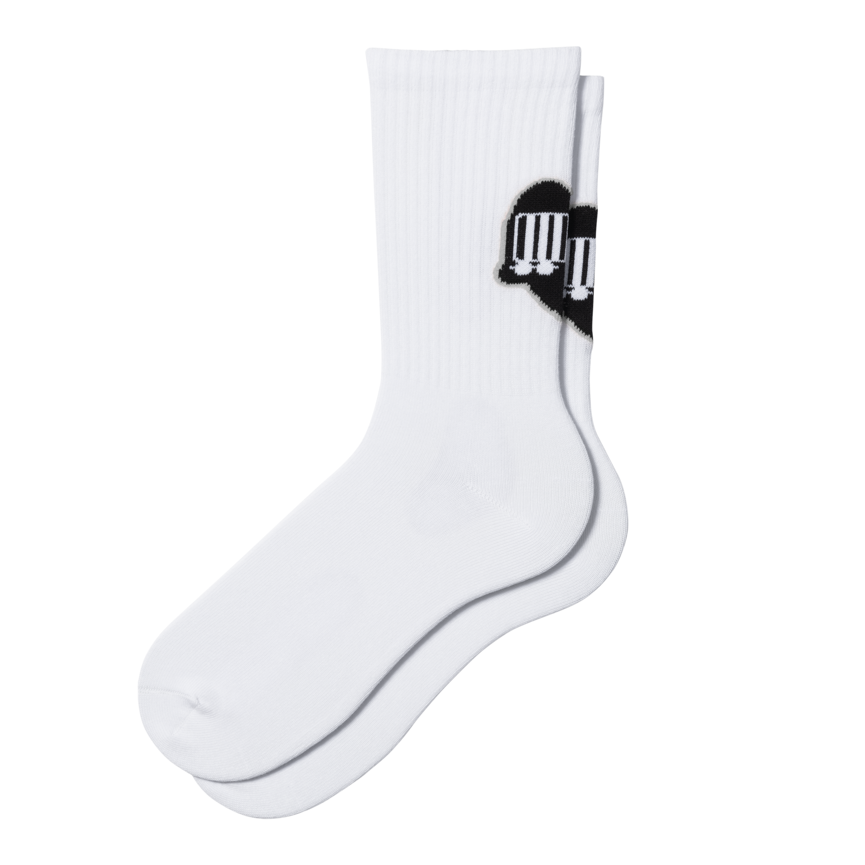 Carhartt WIP Heart Train Socks in White