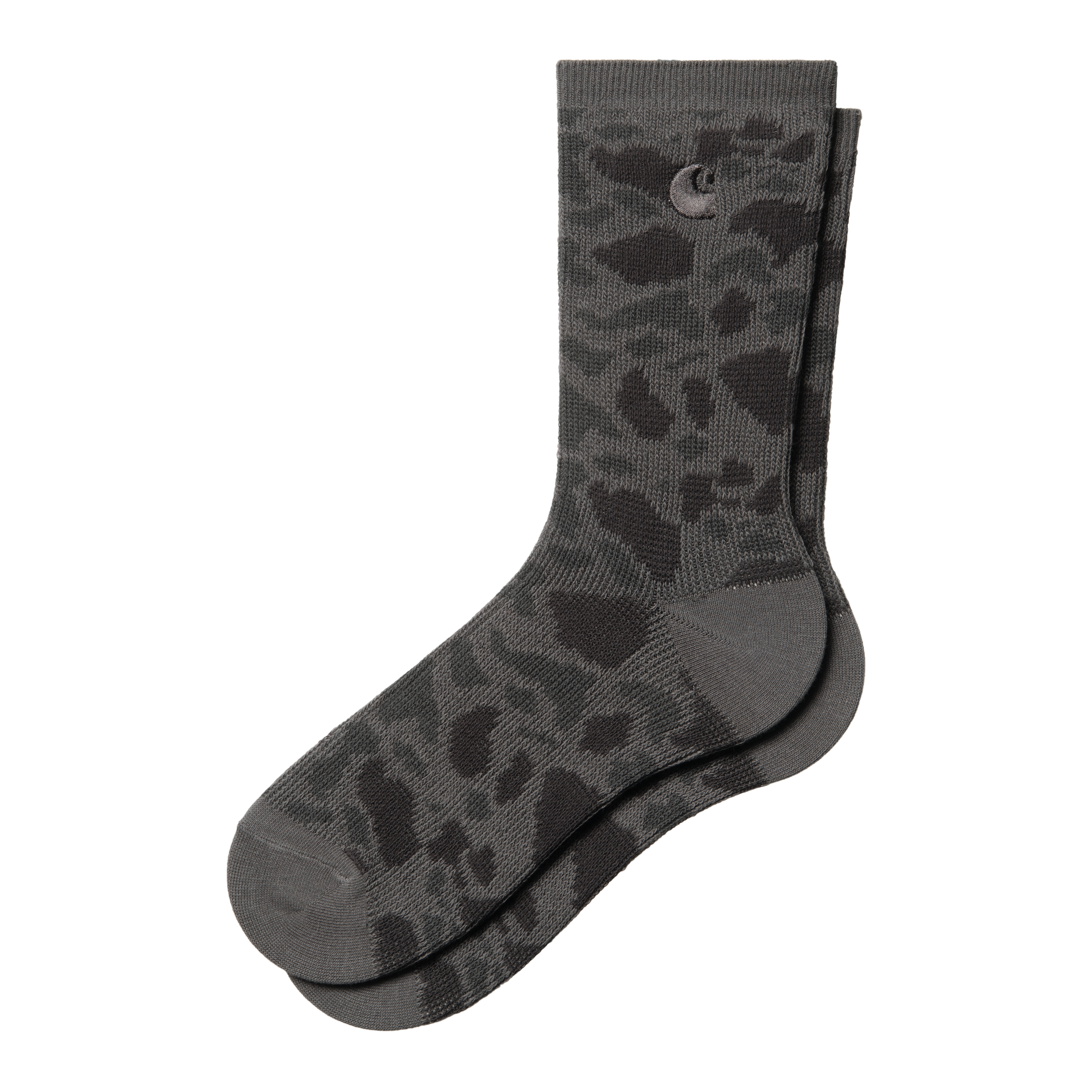 Carhartt WIP Camo Socks em Cinzento