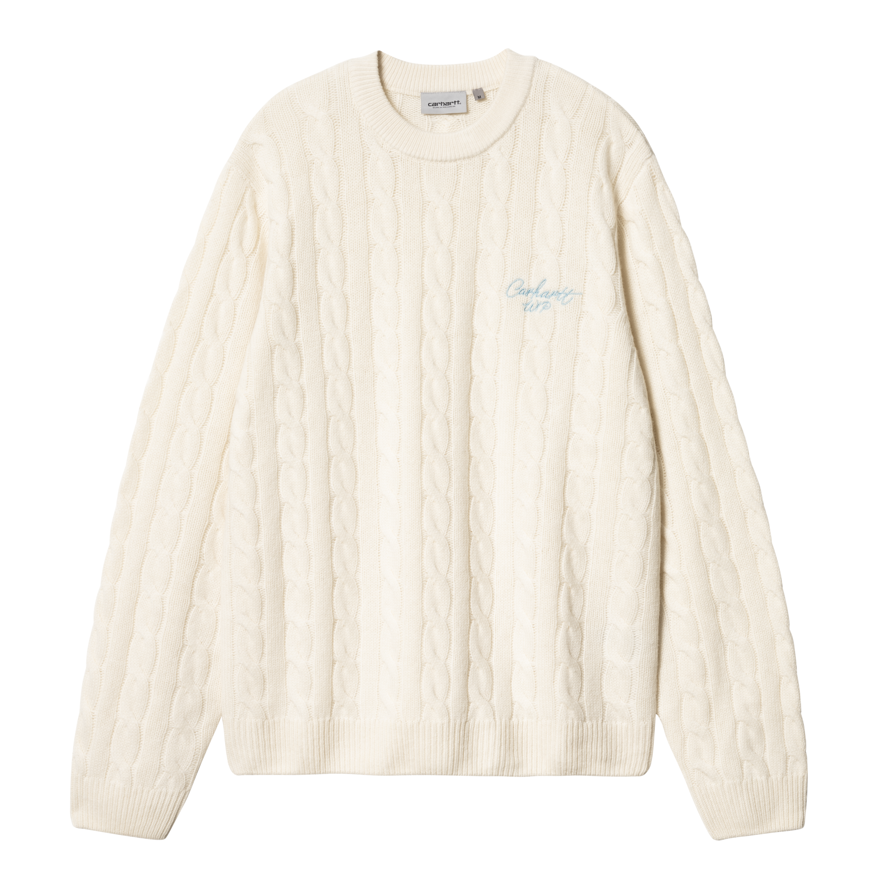 Carhartt WIP Signature Sweater en Blanco