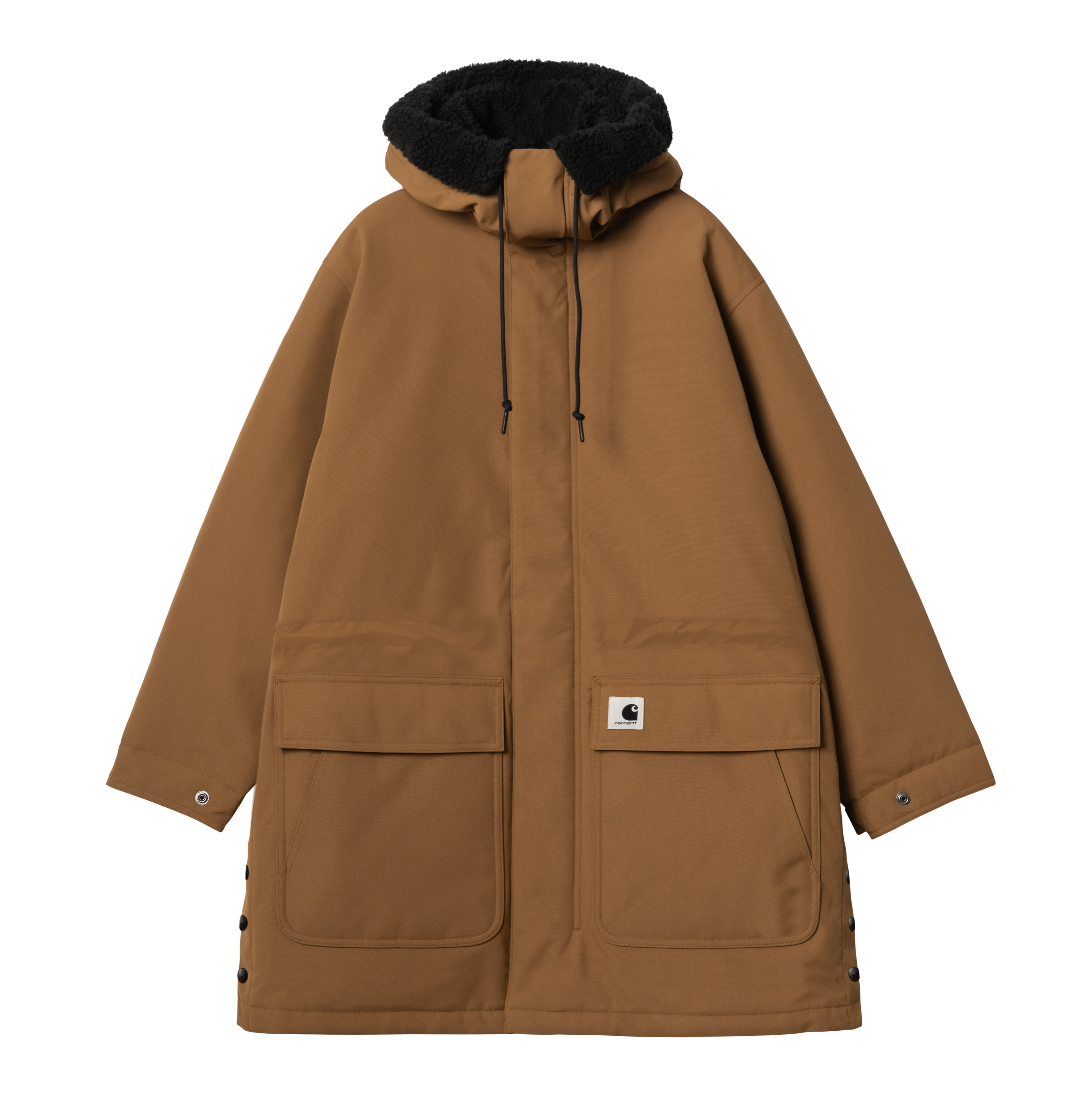 Carhartt WIP Women’s Clarton Parka in Marrone