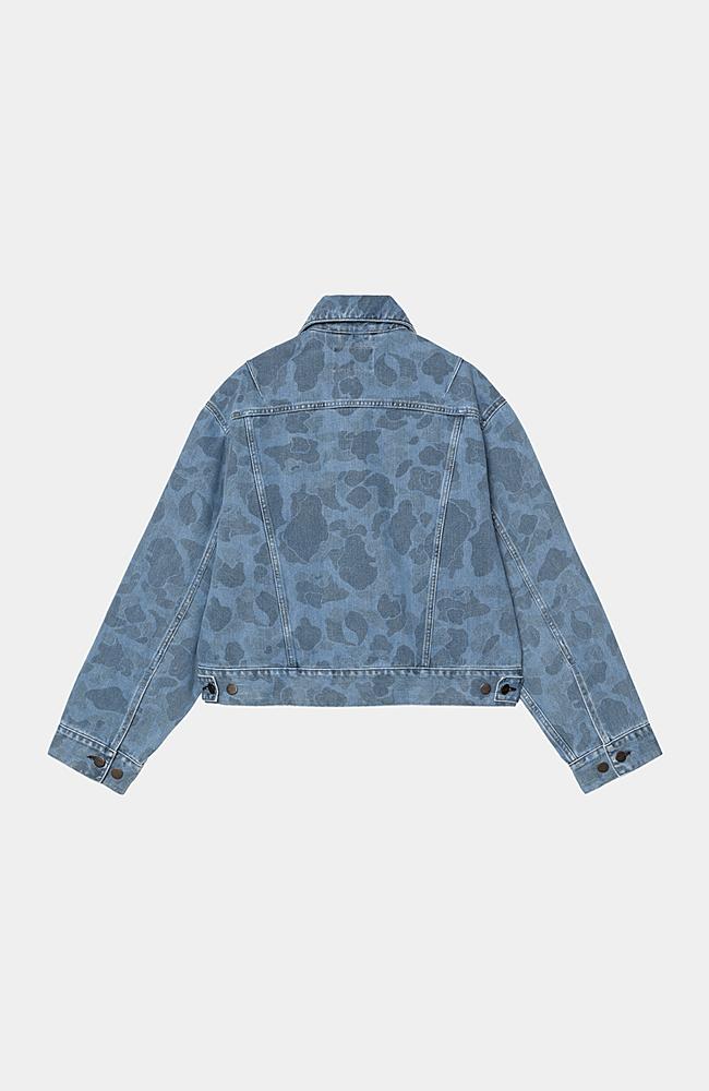 【CARHARTTWIP】 W DUCK ORELL JACKET CAMO DUCK☆大人気☆ Carhartt WIP W' Duck Orell Jacket, Camo Duck, Blue