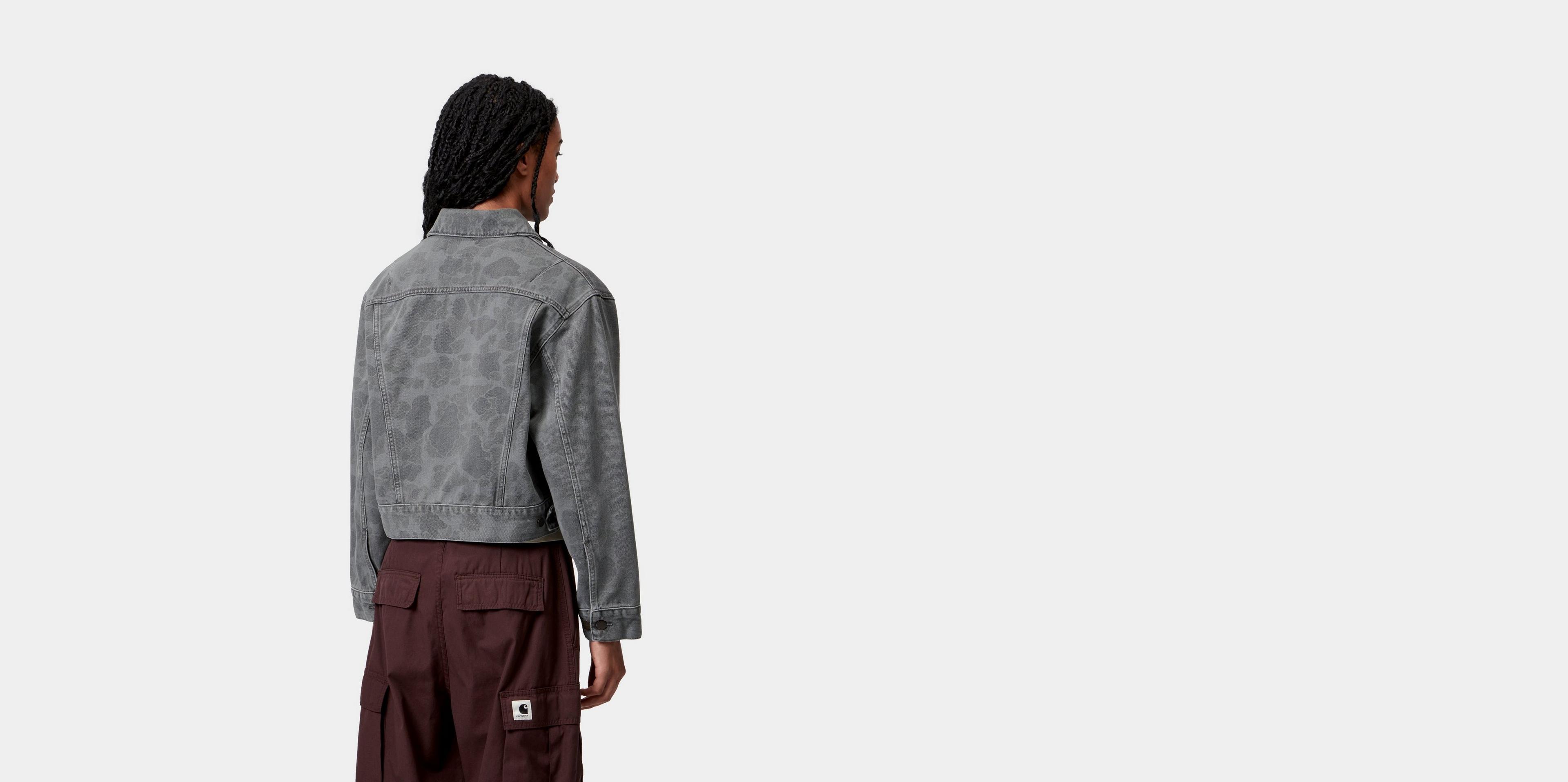 [CARHARTTWIP] W DUCK ORELL JACKET ★大人気★ Carhartt WIP W' Duck Orell Jacket, Camo Duck, Black