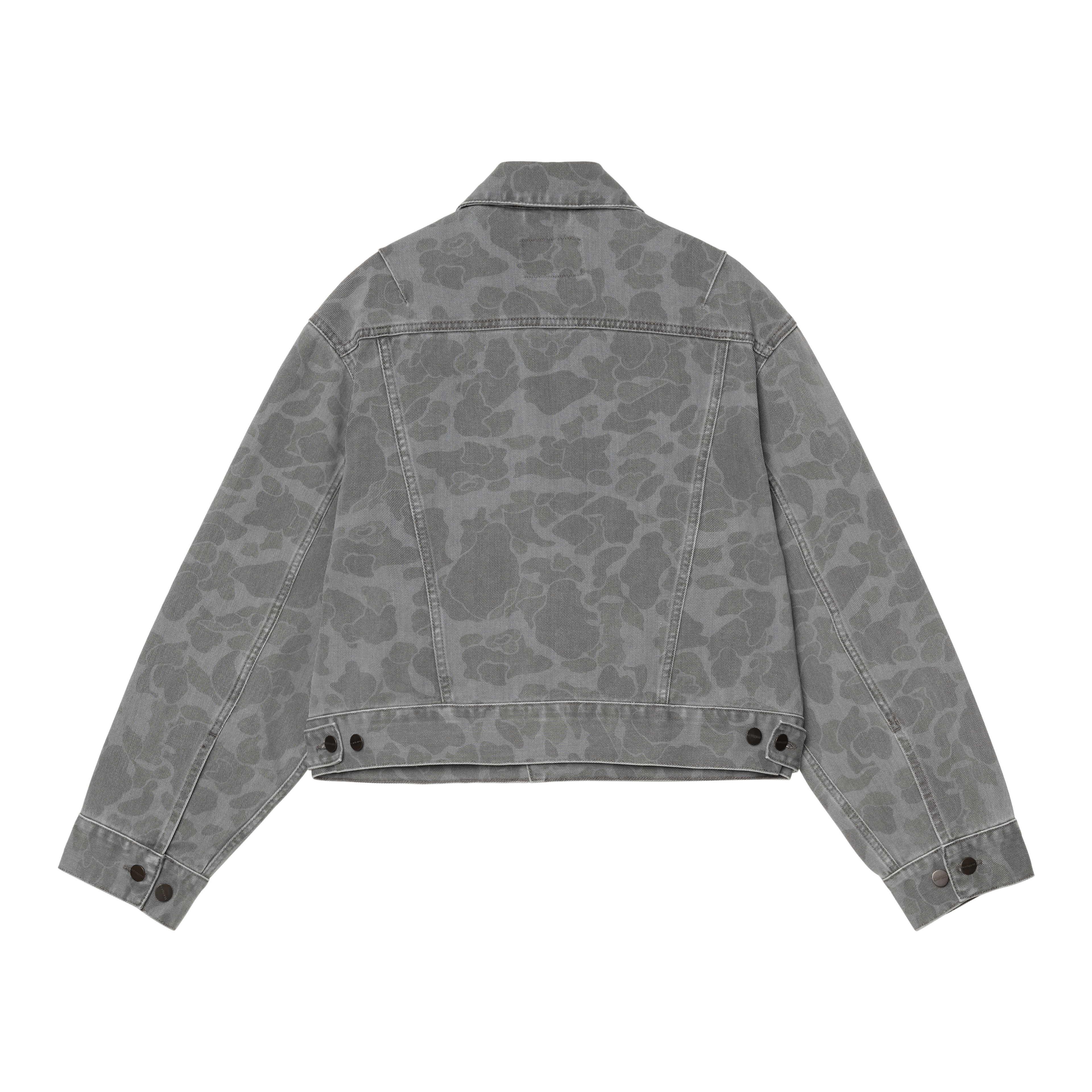 Carhartt WIP W' Duck Orell Jacket, Camo Duck, Black