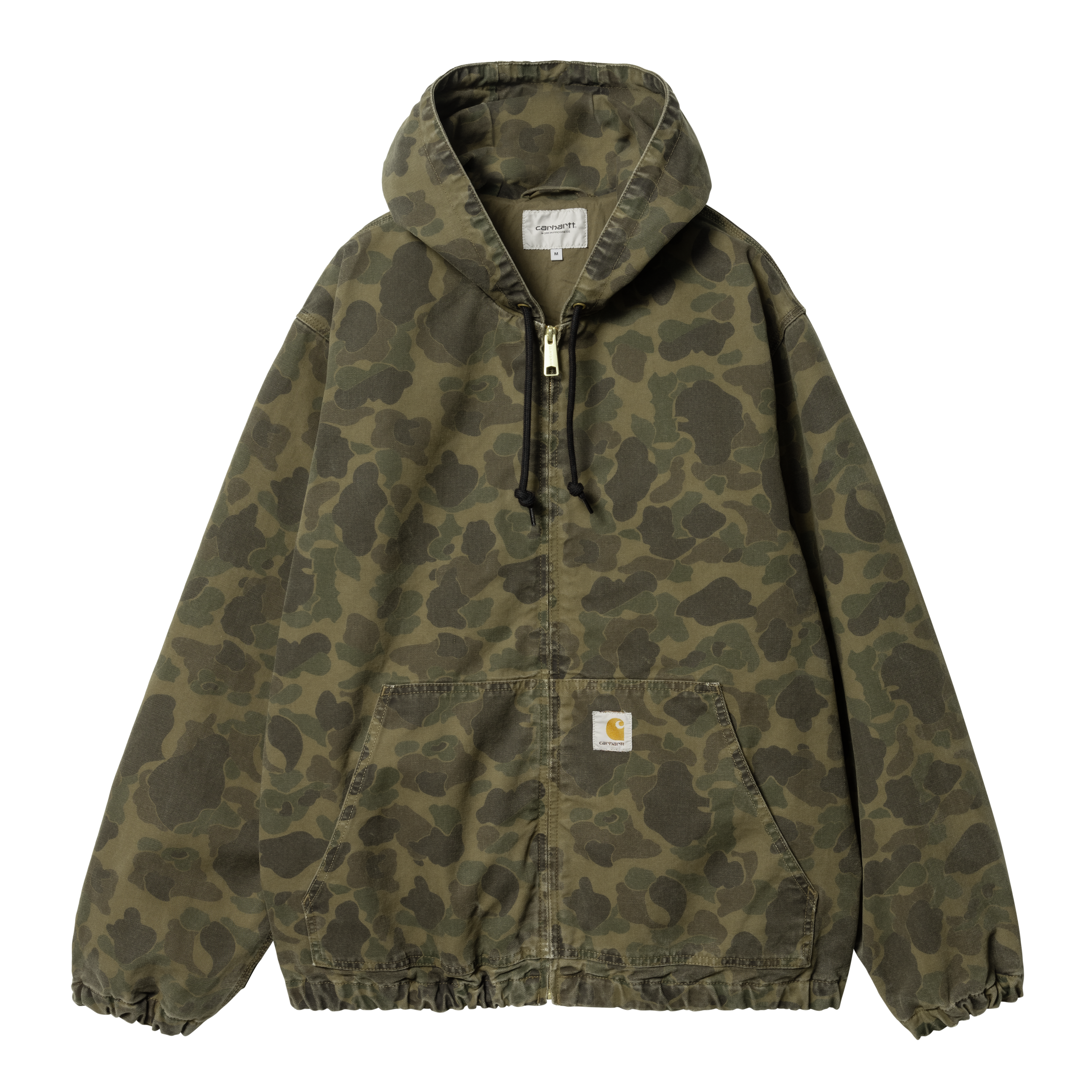 Carhartt WIP Duck Active Jacket Camo Duck Green Office Green Official Online Store