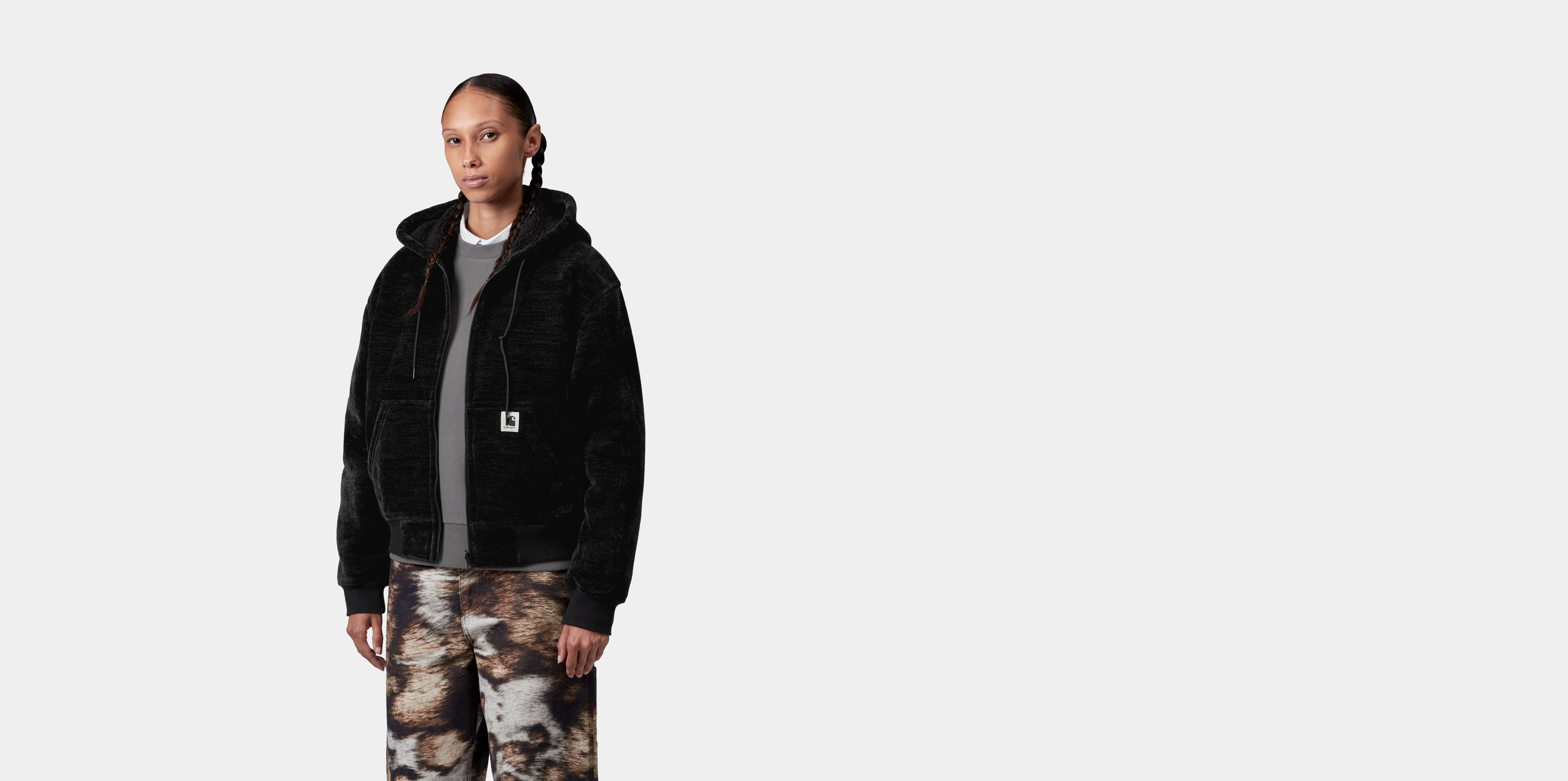Carhartt WIP W' OG Active Sweat Jacket Black | L | Women