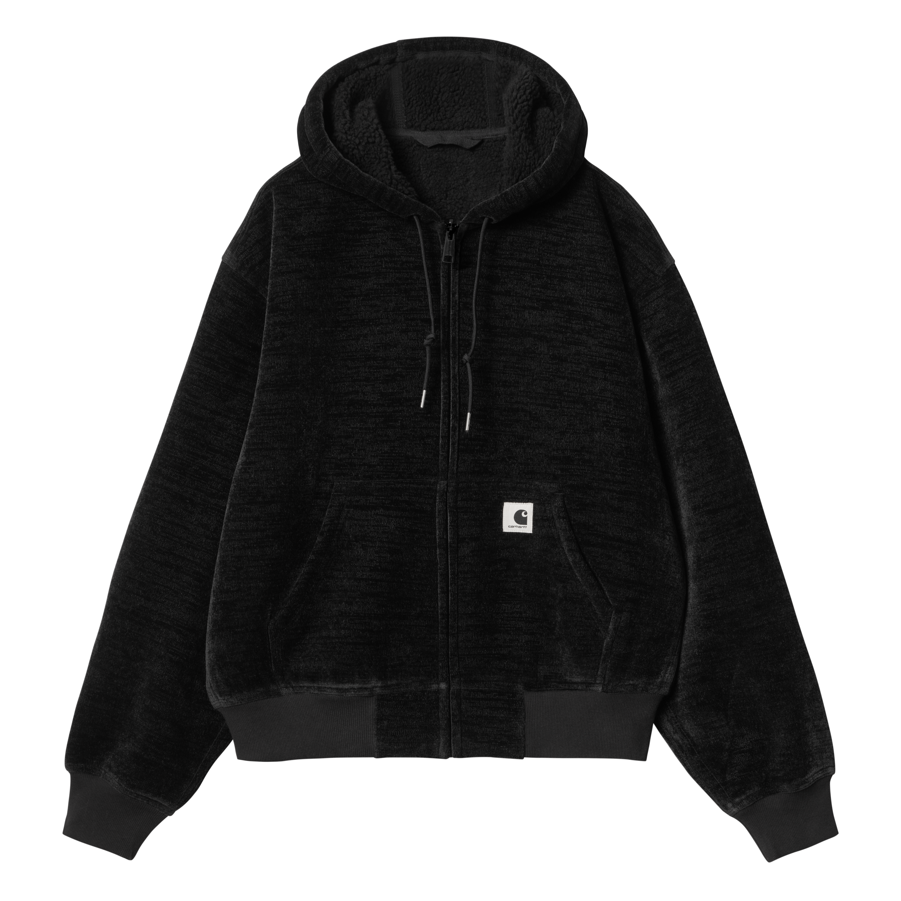 Carhartt WIP Women’s OG Active Sweat Jacket in Nero