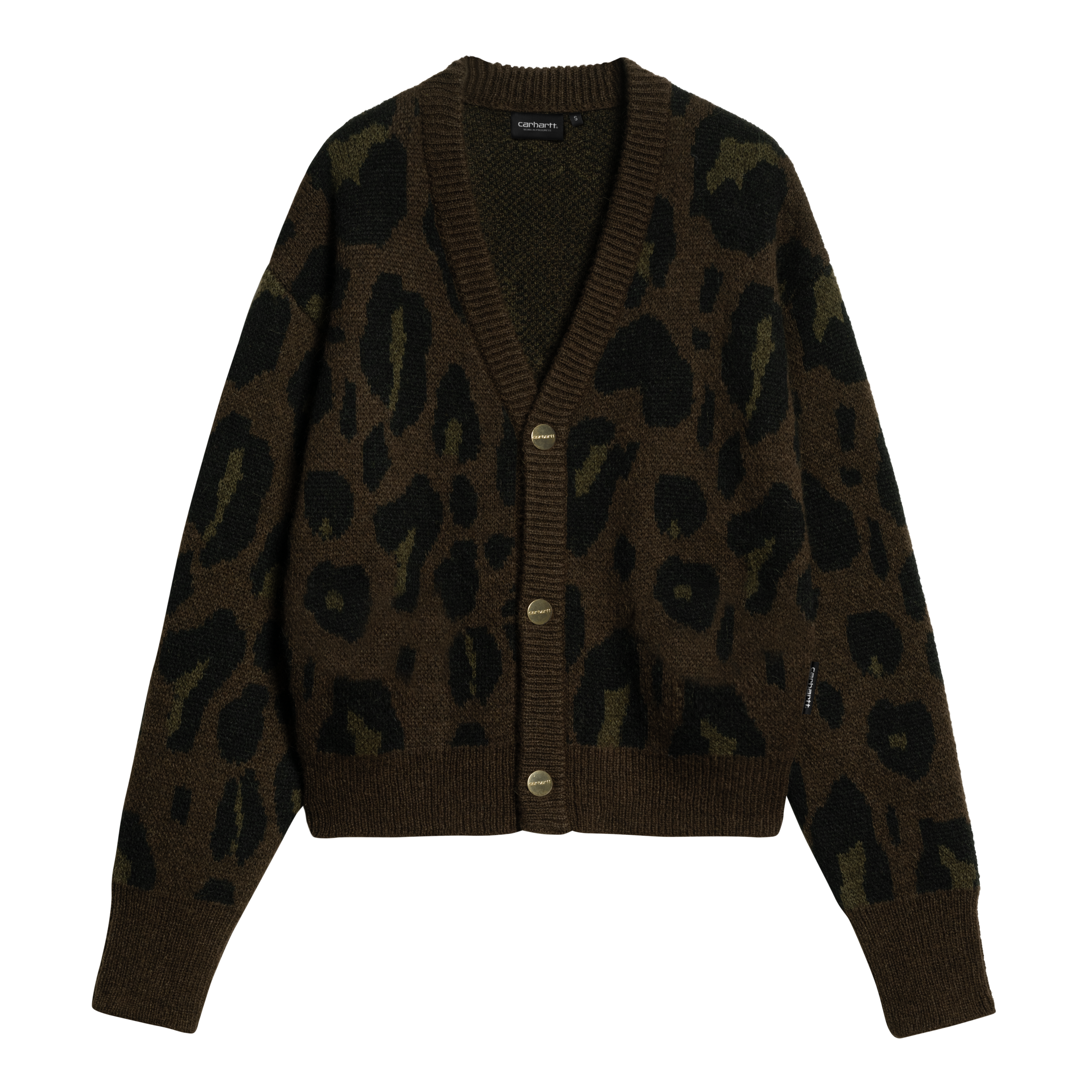 Carhartt WIP Women’s Merton Cardigan in Marrone