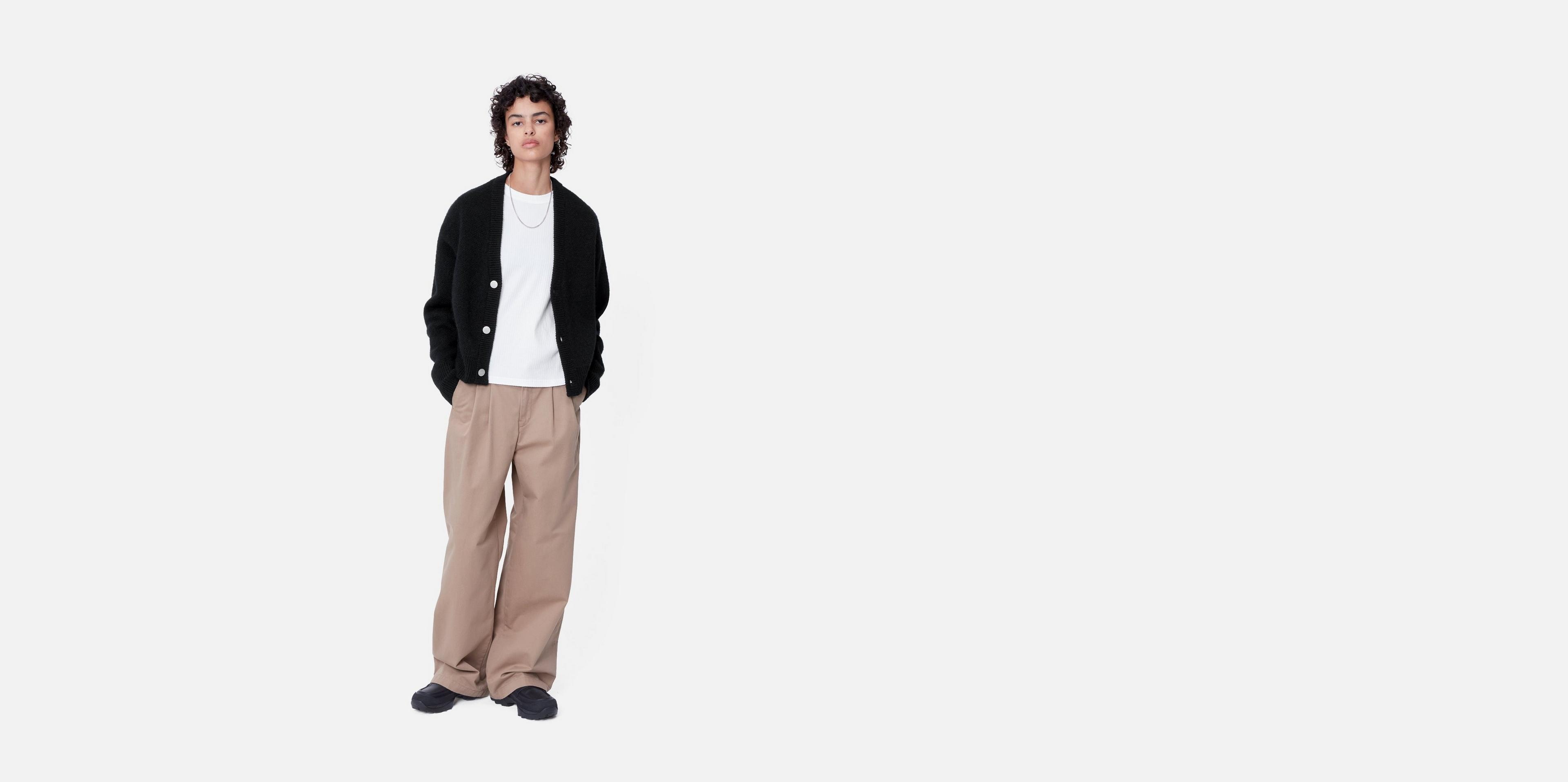 Carhartt WIP W' Merton Cardigan, Black | Official Online Store