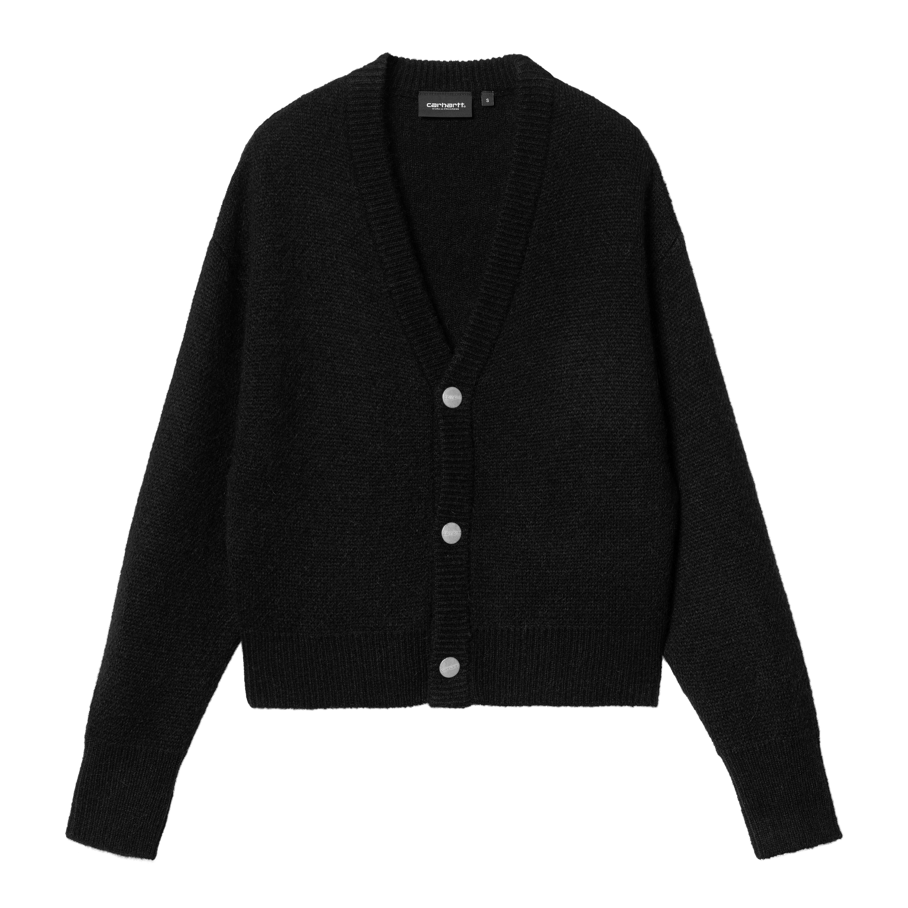Carhartt WIP W' Merton Cardigan, Black | Official Online Store
