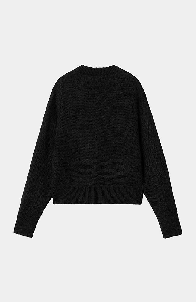 Carhartt WIP Women's Merton Cardigan, Black | Official Carhartt WIP Women's Merton Cardigan, Black | Official