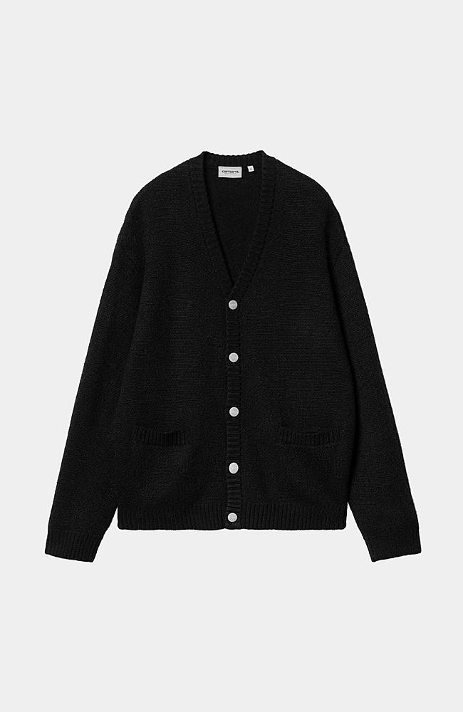 Carhartt WIP Merton Cardigan, Black | Official Online Store Carhartt WIP Merton Cardigan, Black | Official Online Store