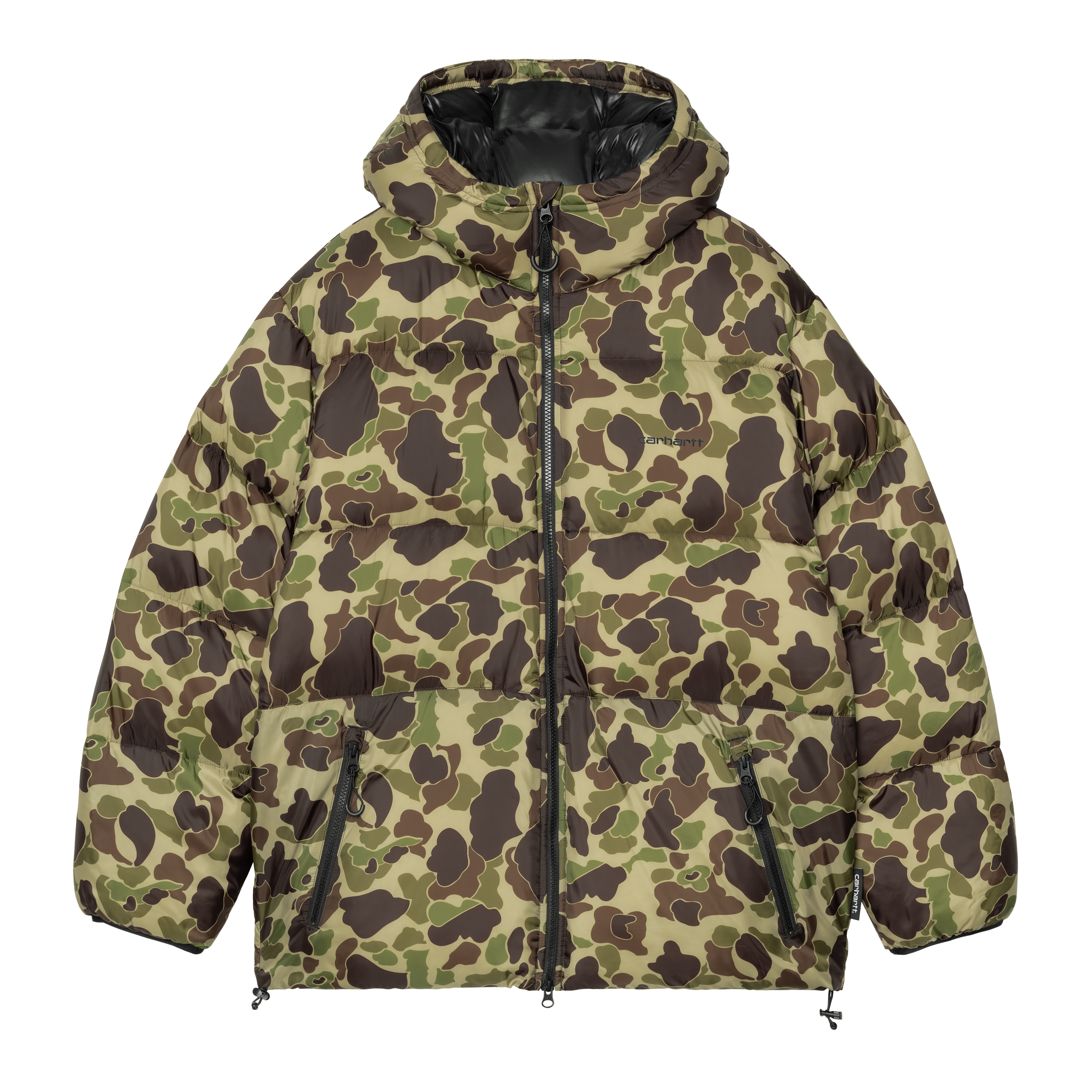 ジャケット・アウター Carhartt Detroit Jacket Duck Green Camo Carhartt WIP Duck Detroit Jacket - Camo Duck Green/Graphite