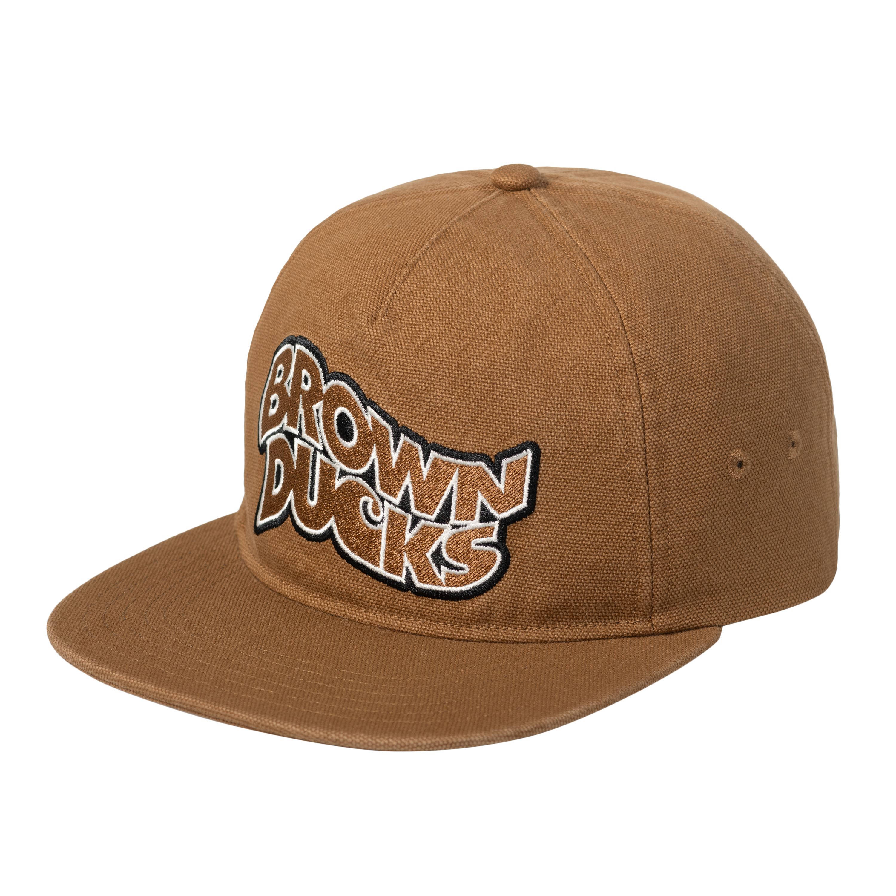 Carhartt WIP Brown Ducks Cap in Brown