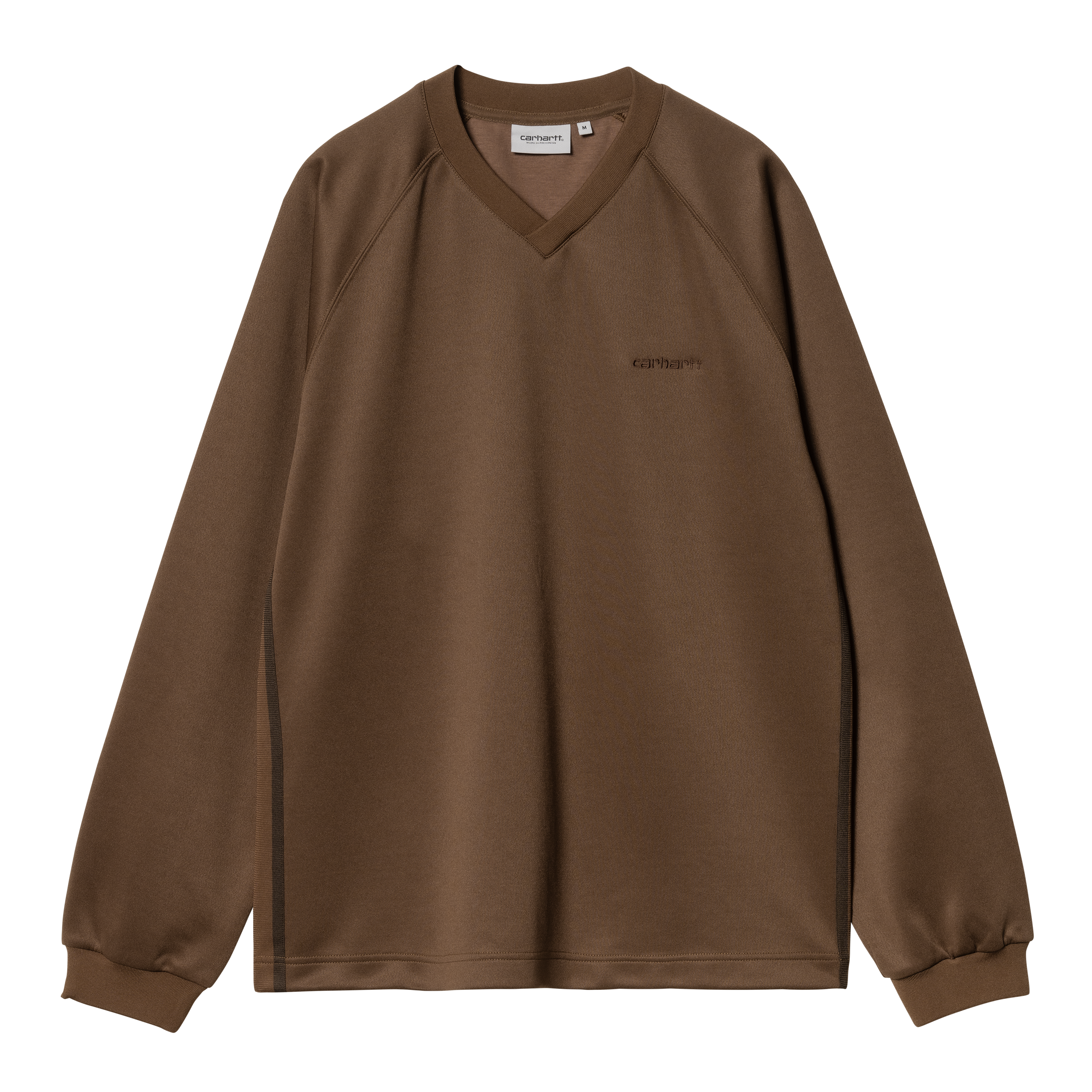 Carhartt WIP Bolan V-Neck Sweat in Brown