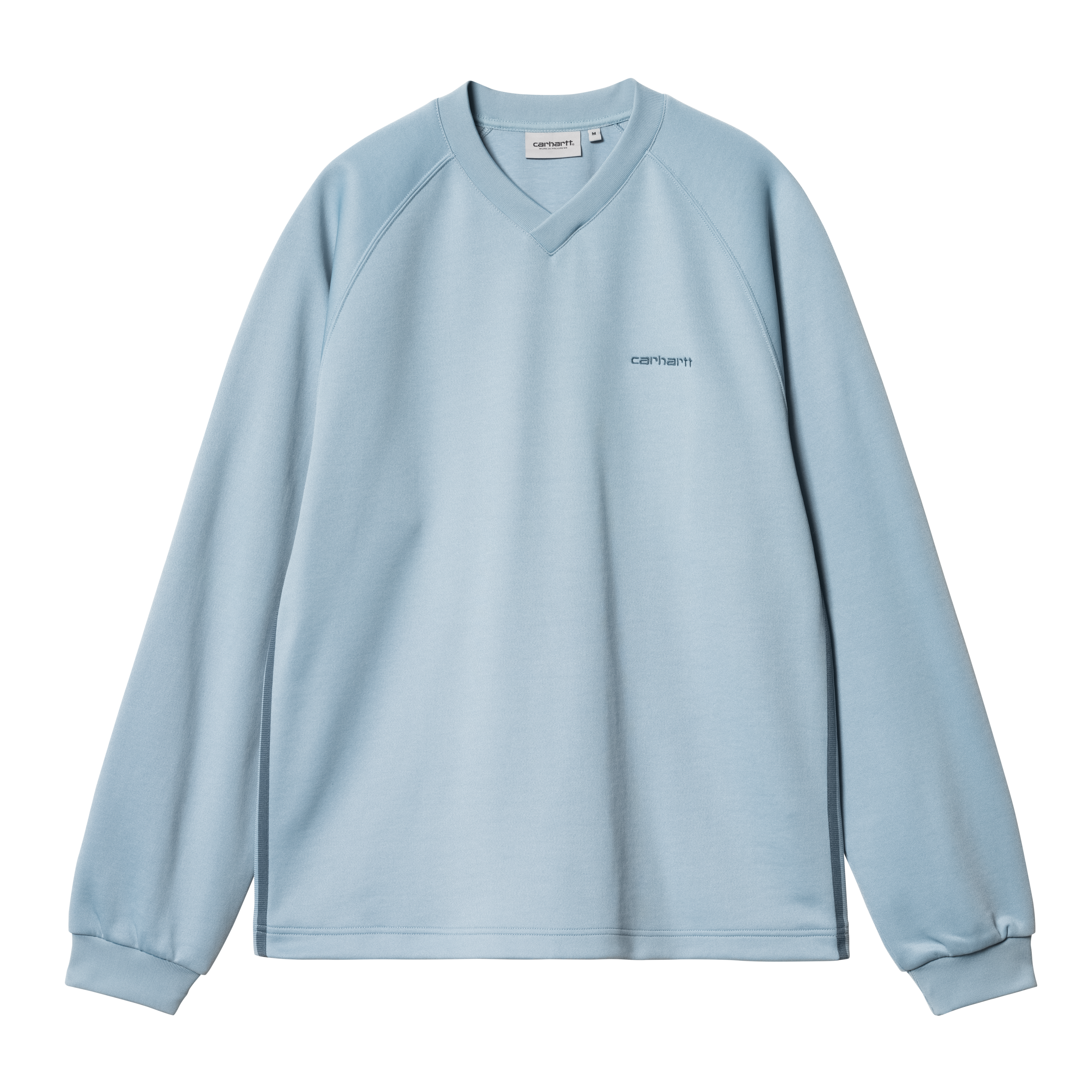 Carhartt WIP Bolan V-Neck Sweat in Blue