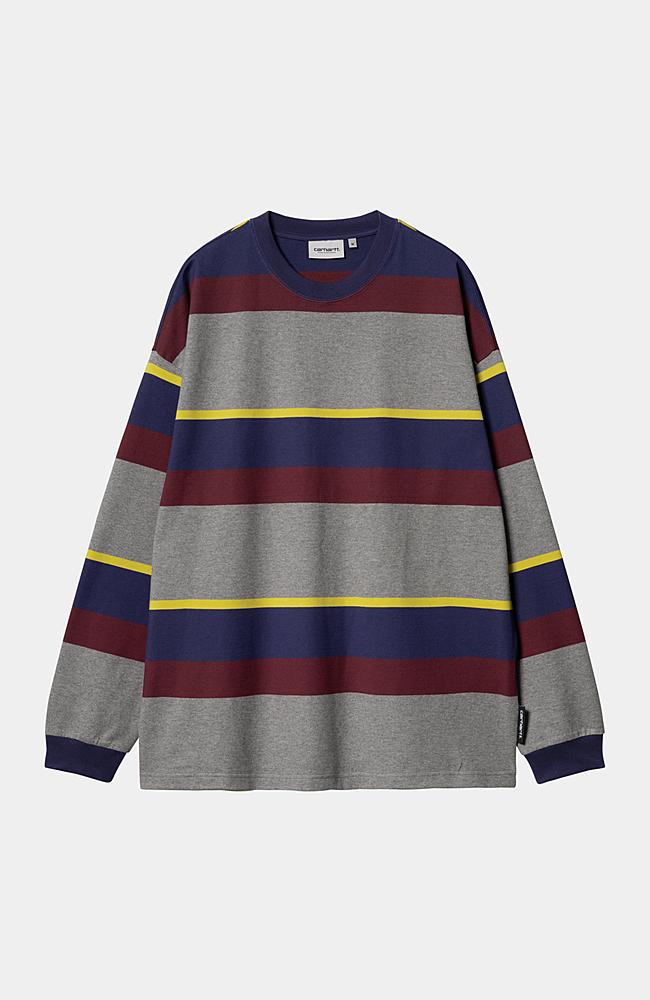 ★ドイツ発*carhartt WIP*新作*Sundling 長袖Tシャツ/AURA★ Carhartt WIP L/S Sundling T-Shirt, Sundling Stripe, Aura