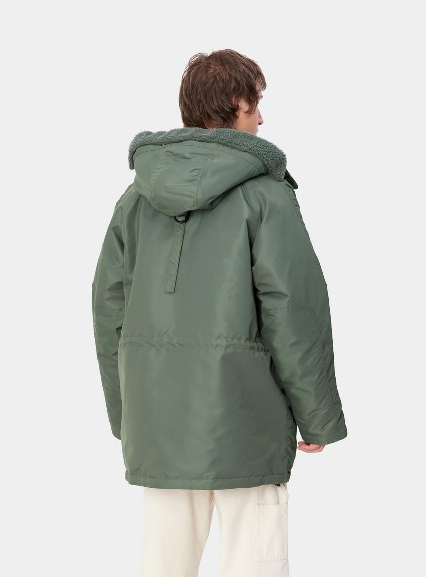 Carhartt WIP Hooded Olten Parka, Duck Green | Official Carhartt WIP Hooded Olten Parka, Duck Green | Official