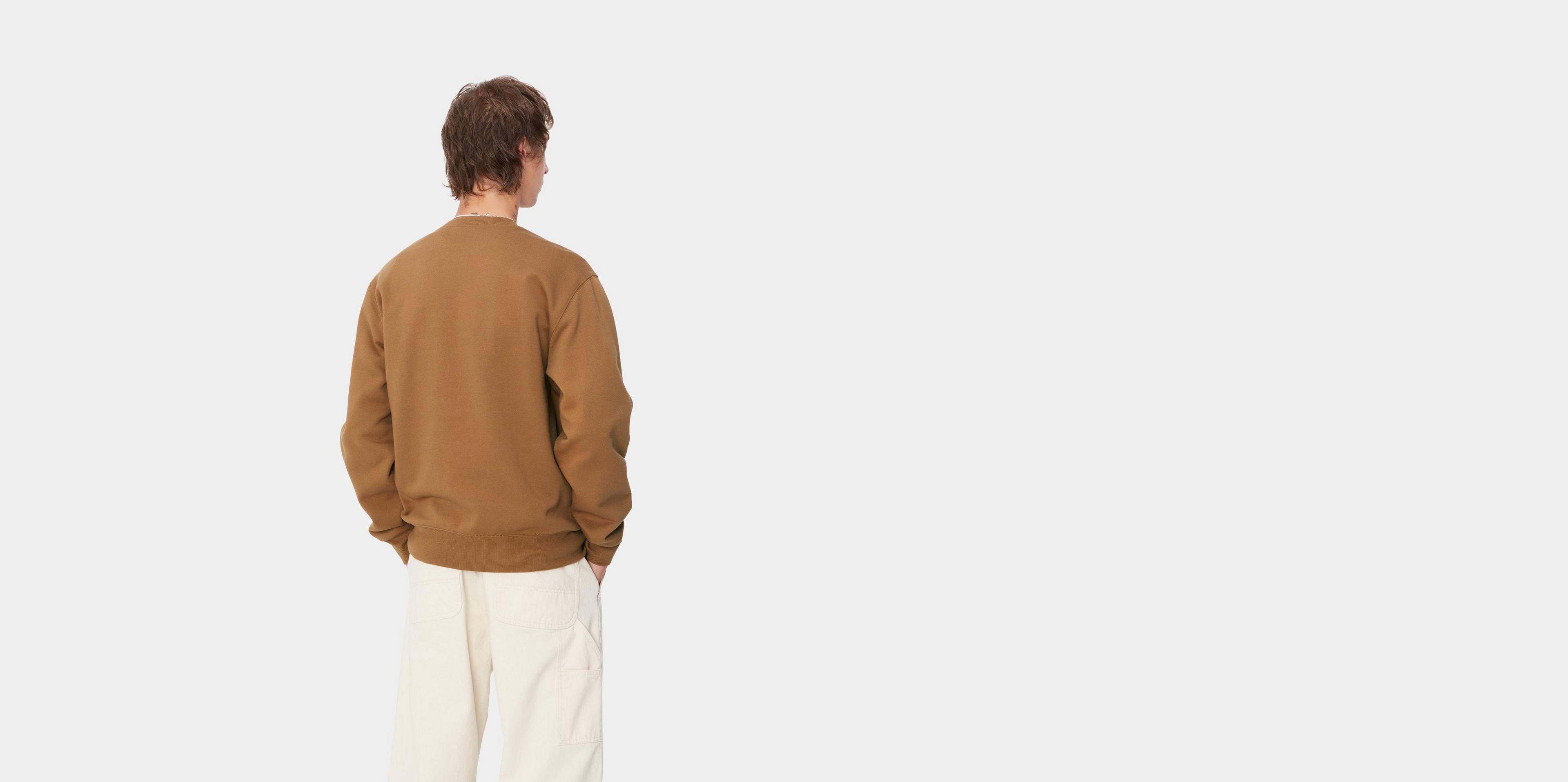 Carhartt WIP Heart Train Pocket Sweat, Hamilton Brown