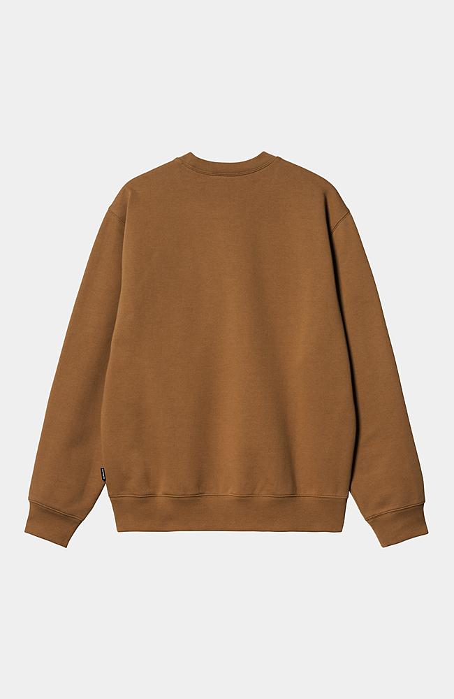 Carhartt WIP Heart Train Pocket Sweat, Hamilton Brown Carhartt WIP Heart Train Pocket Sweat, Hamilton Brown