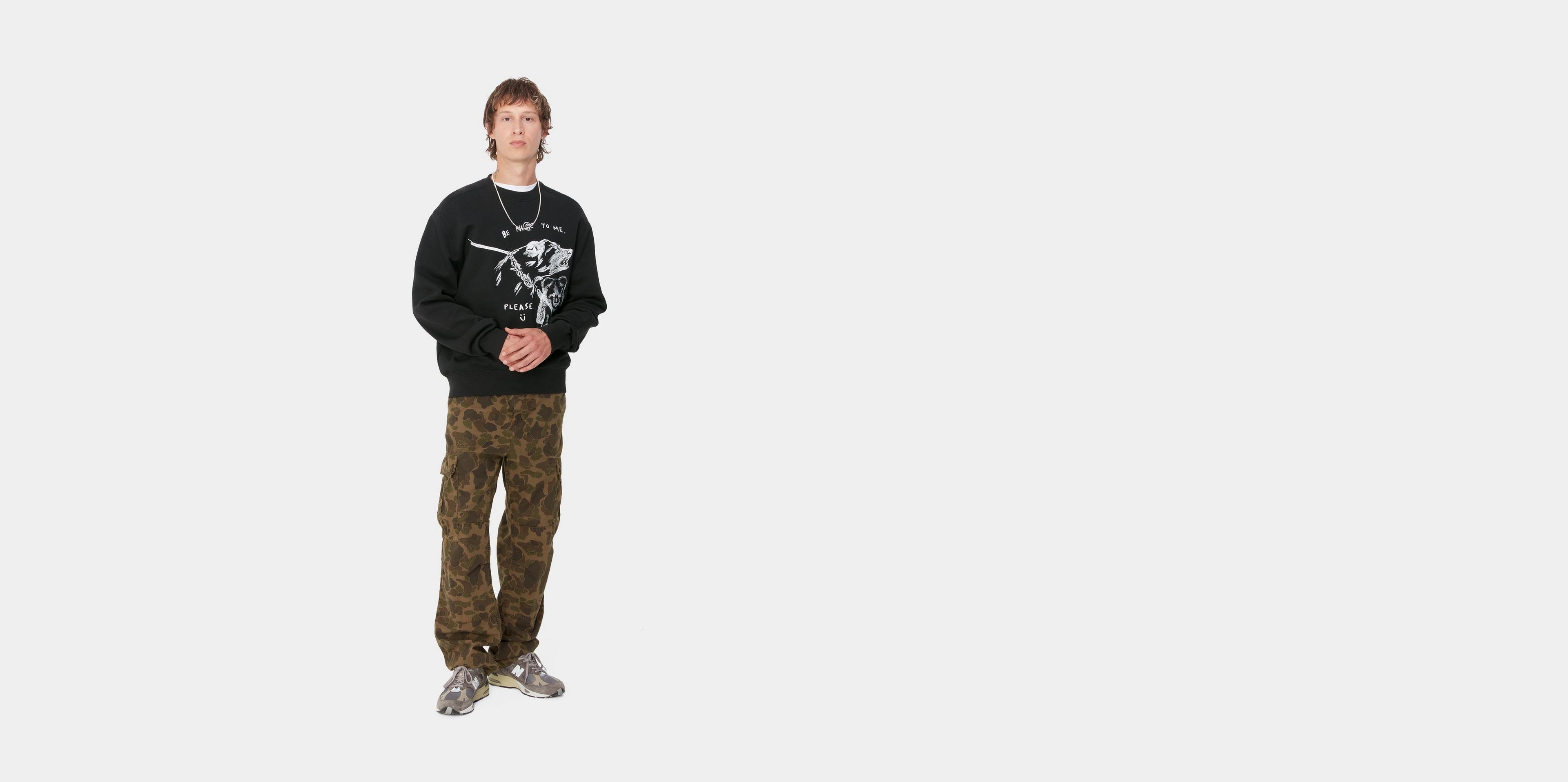 ★ドイツ発*carhartt WIP*新作*Pepe Be Nice スウェット/BL★ ☆ドイツ発*carhartt WIP*新作*Pepe Be Nice スウェット/AH