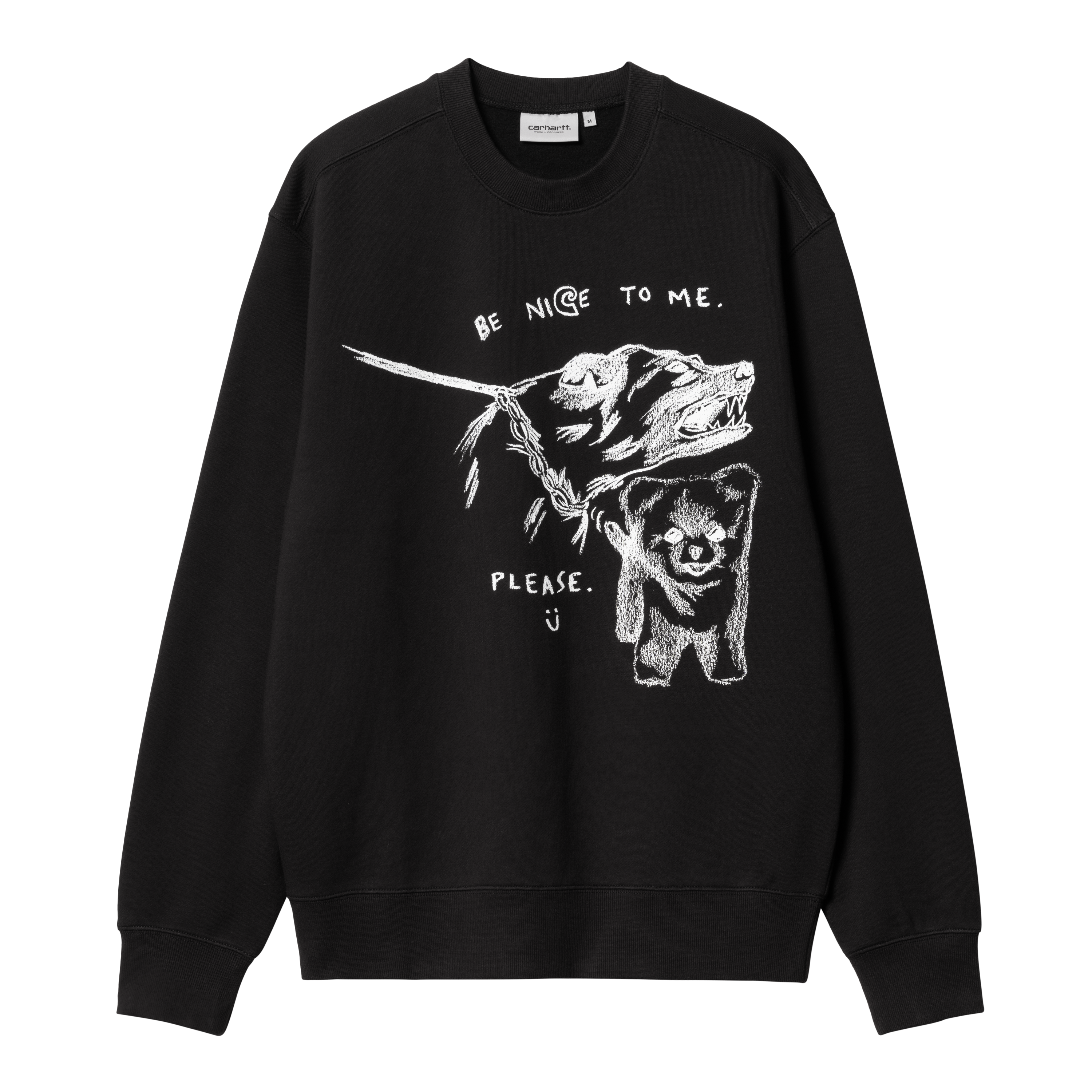 Carhartt WIP Pepe Be Nice Sweat Noir