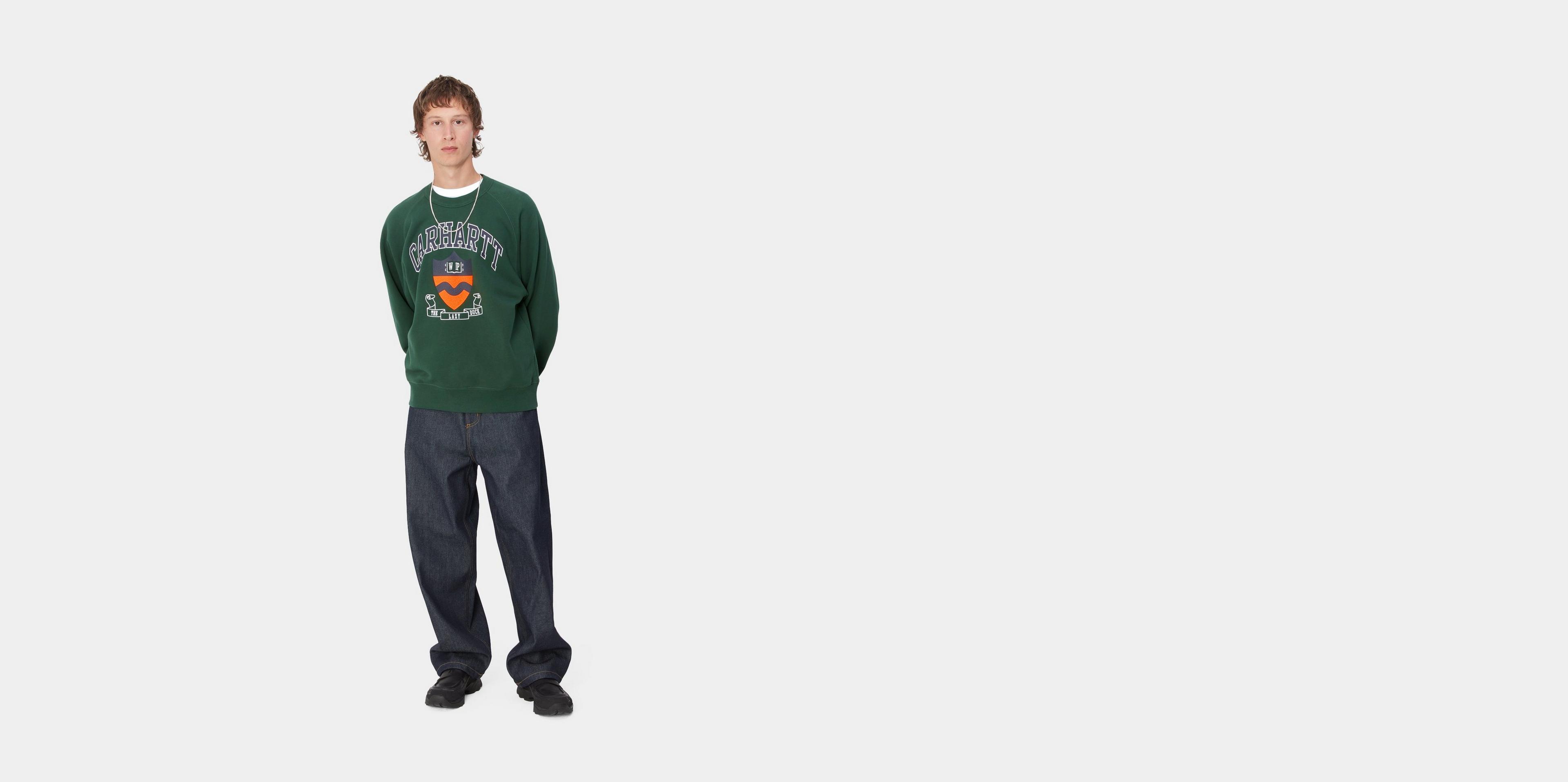 Carhartt WIP Lazy Duck Academy Sweat, Sycamore Tree