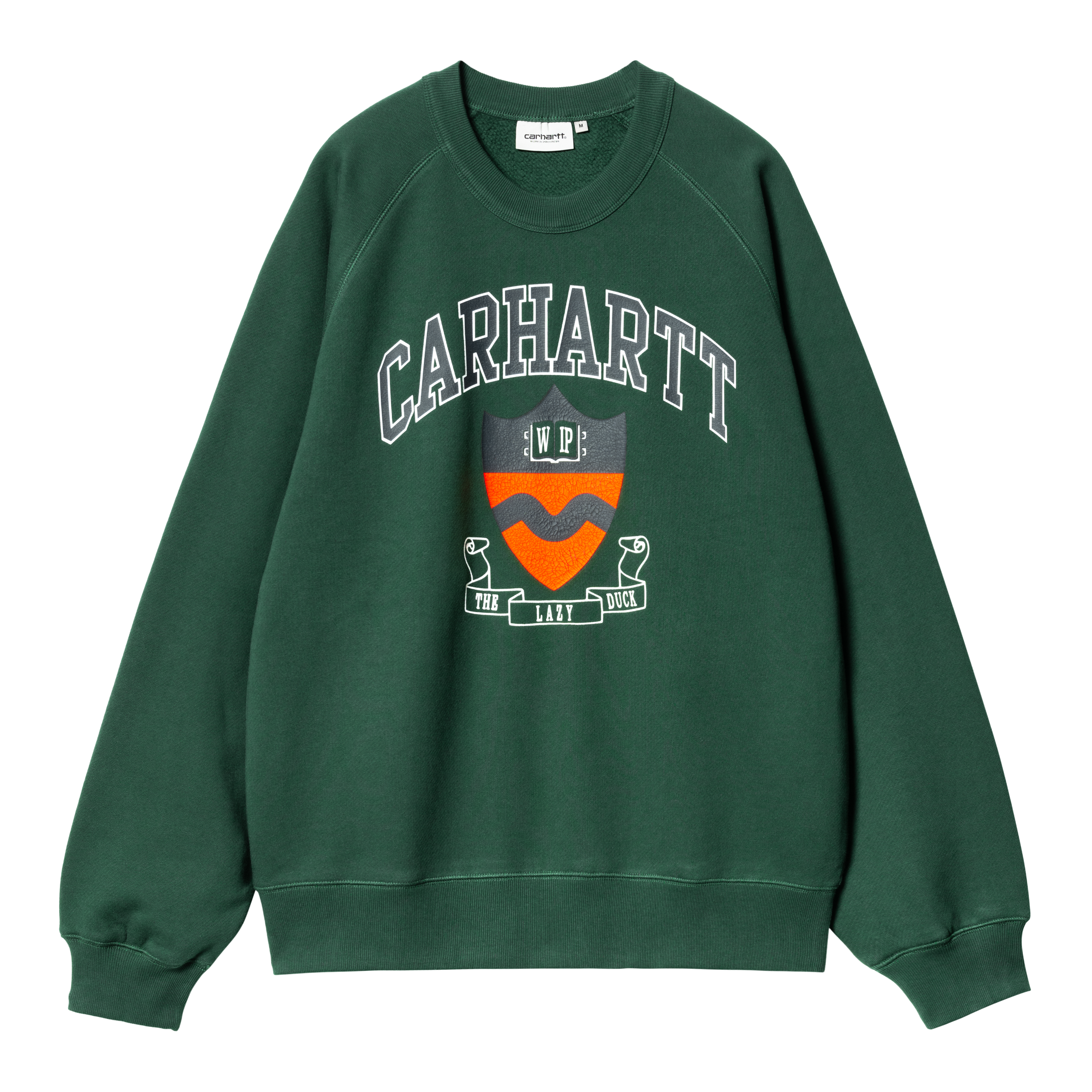 Carhartt WIP Lazy Duck Academy Sweat in Grün