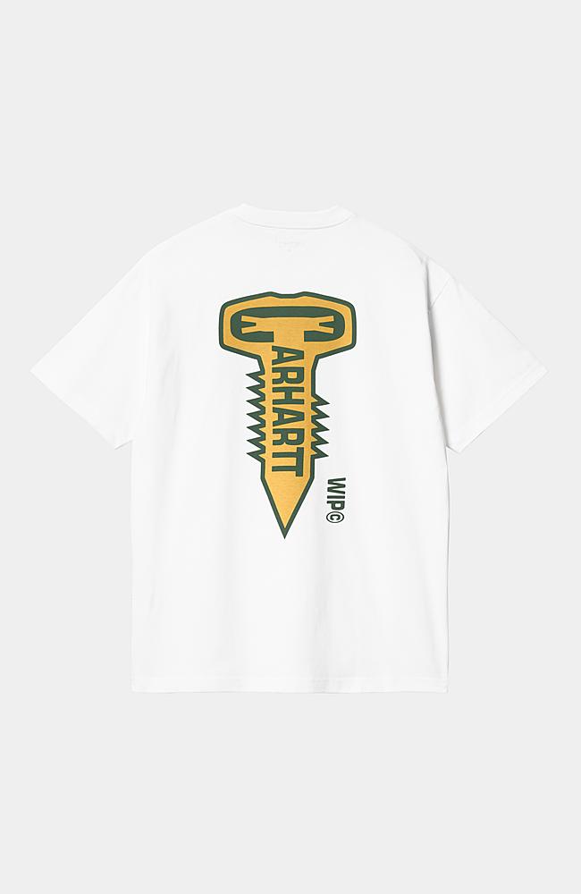 さらに100円引き◆CARHARTT◆S/S CROUSER T-SHIRT Carhartt WIP S/S Cross Screw T-Shirt, White | Official