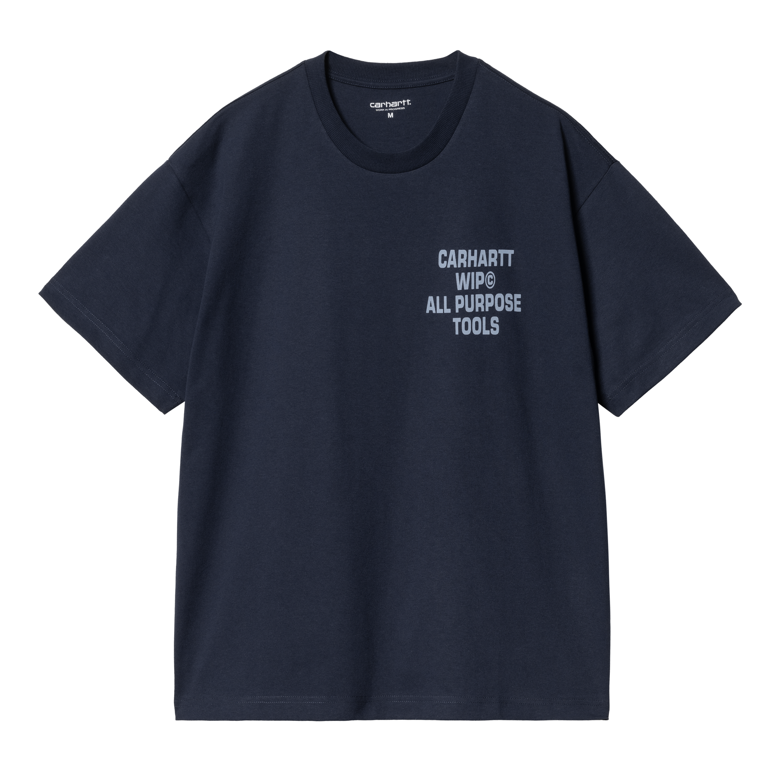 Carhartt WIP Short Sleeve Cross Screw T-Shirt in Blu