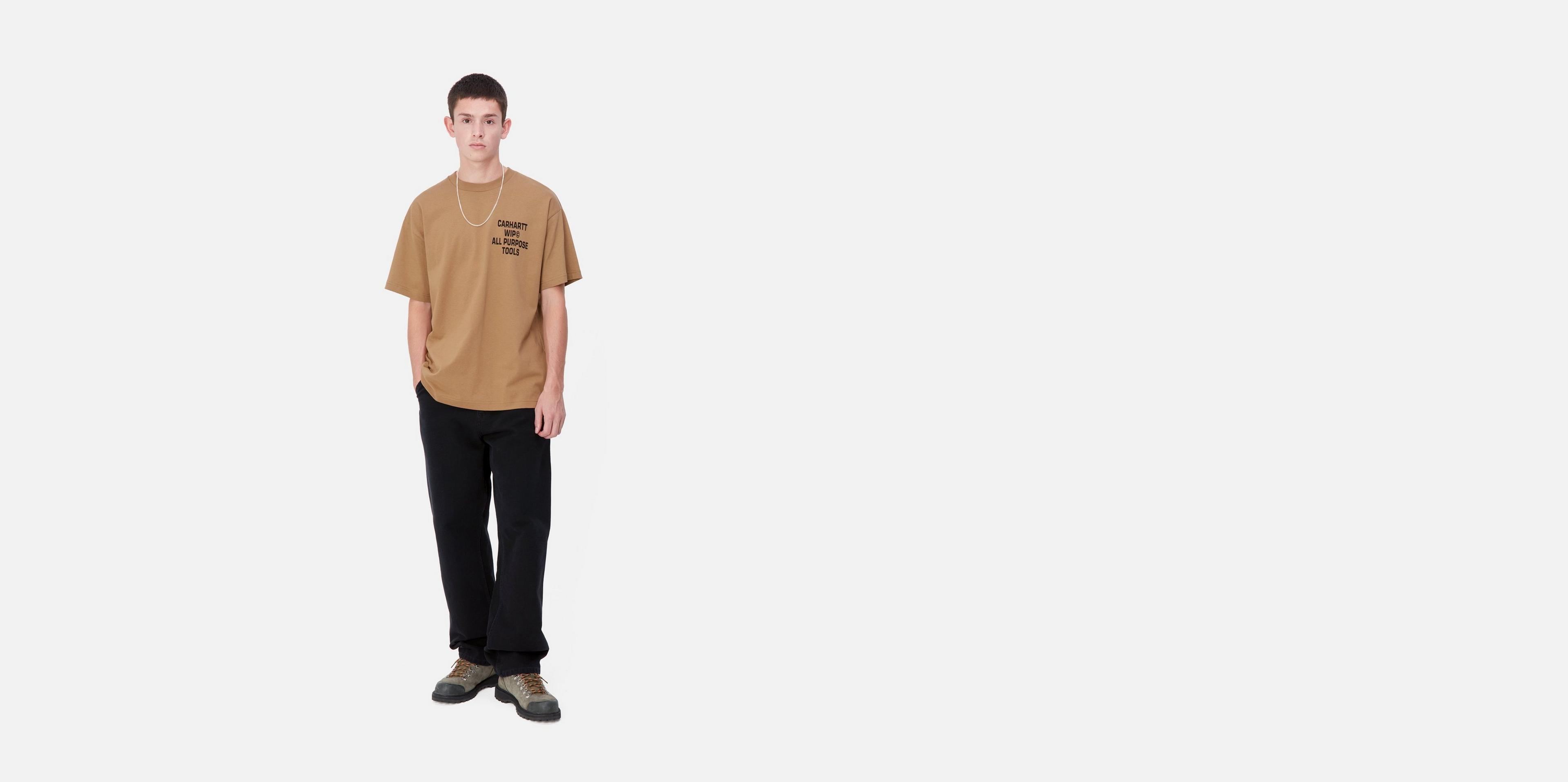 【送料&関税込】Carhartt Cross Screw T-shirt Carhartt WIP S/S Cross Screw T-Shirt, Black | Official