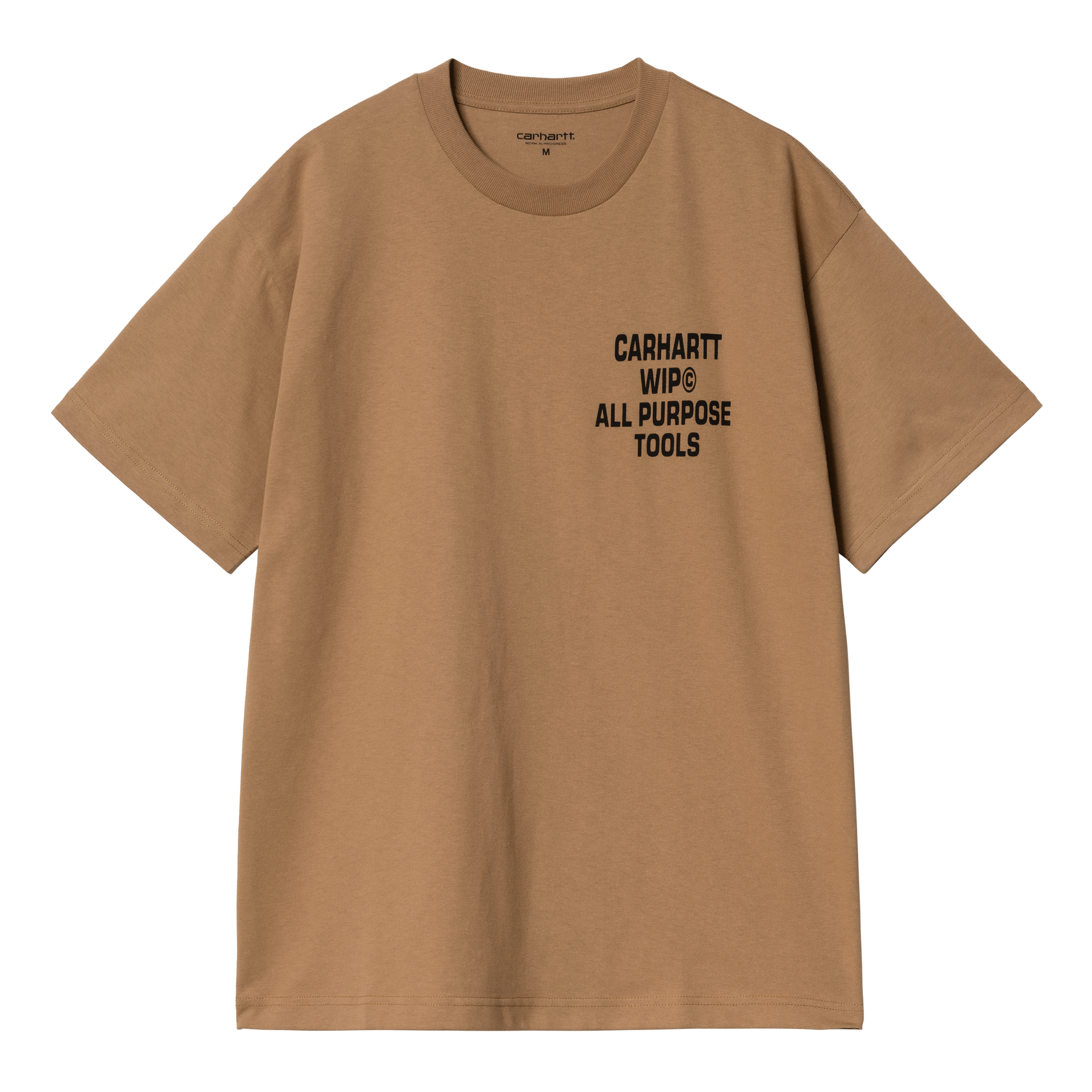 Carhartt WIP Short Sleeve Cross Screw T-Shirt em Castanho