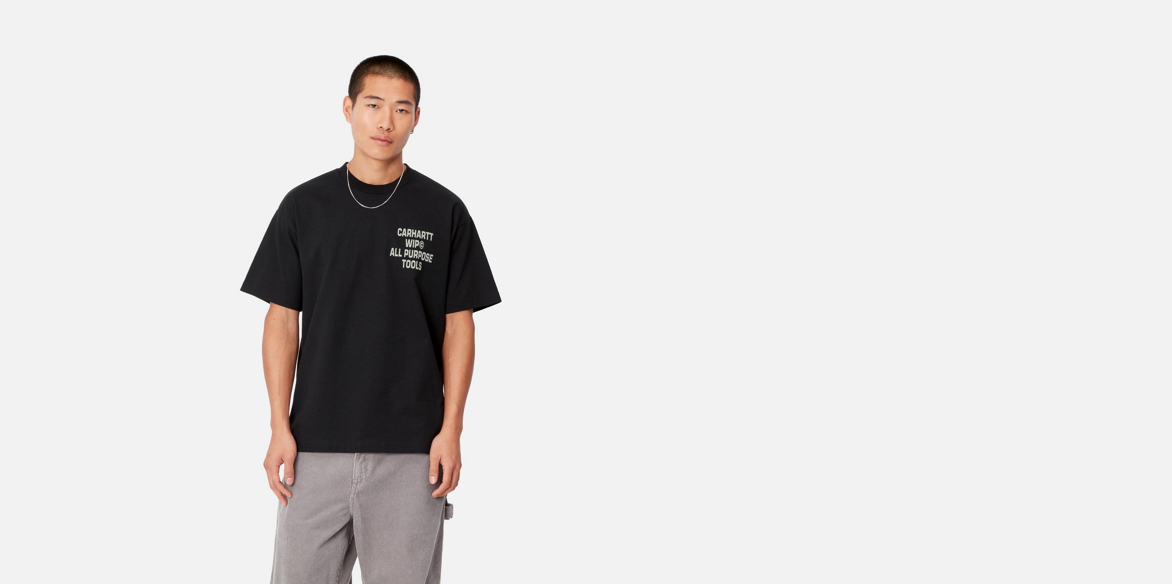 【Carhartt】CROSS SCREW T-SHIRT ユニセックス R5414 Carhartt WIP S/S Cross Screw T-Shirt, Black | Official