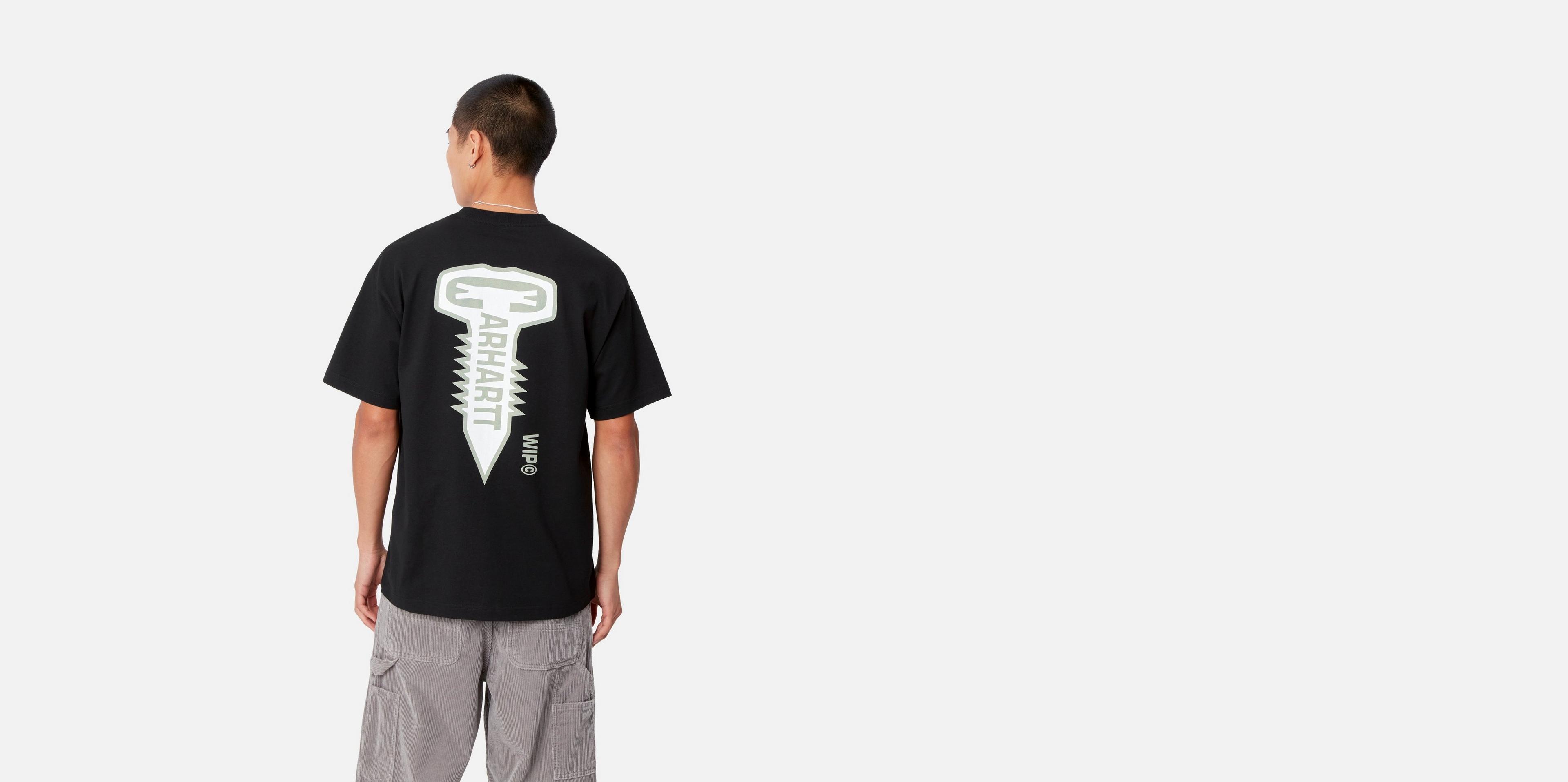 さらに100円引き◆CARHARTT◆S/S CROSS SCREW T-SHIRT Carhartt WIP S/S Cross Screw T-Shirt, Black | Official