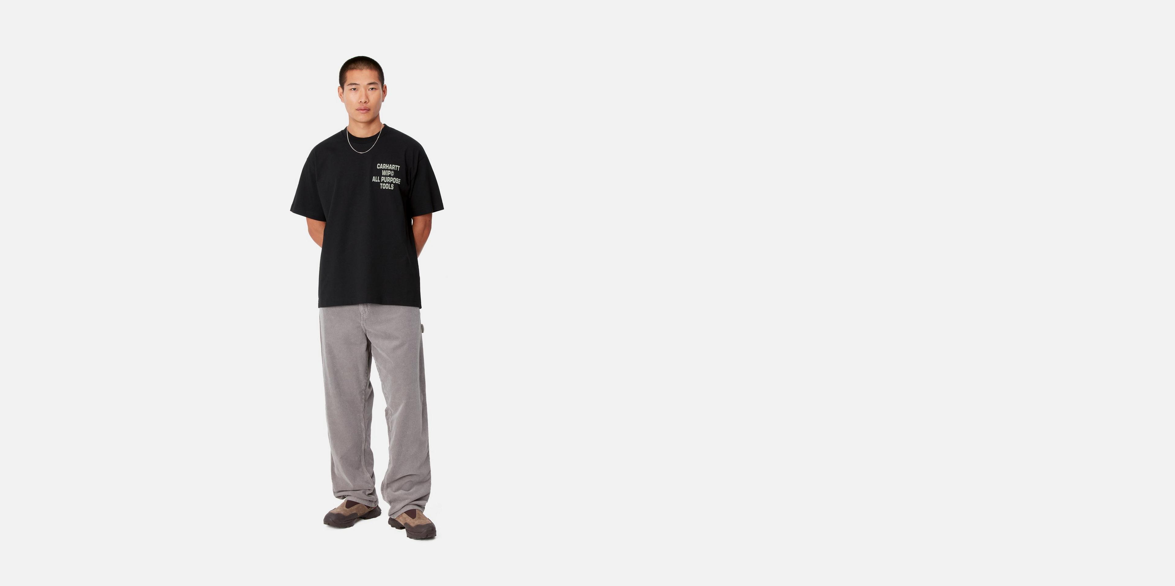 Carhartt WIP S/S Cross Screw T-Shirt, Black | Official