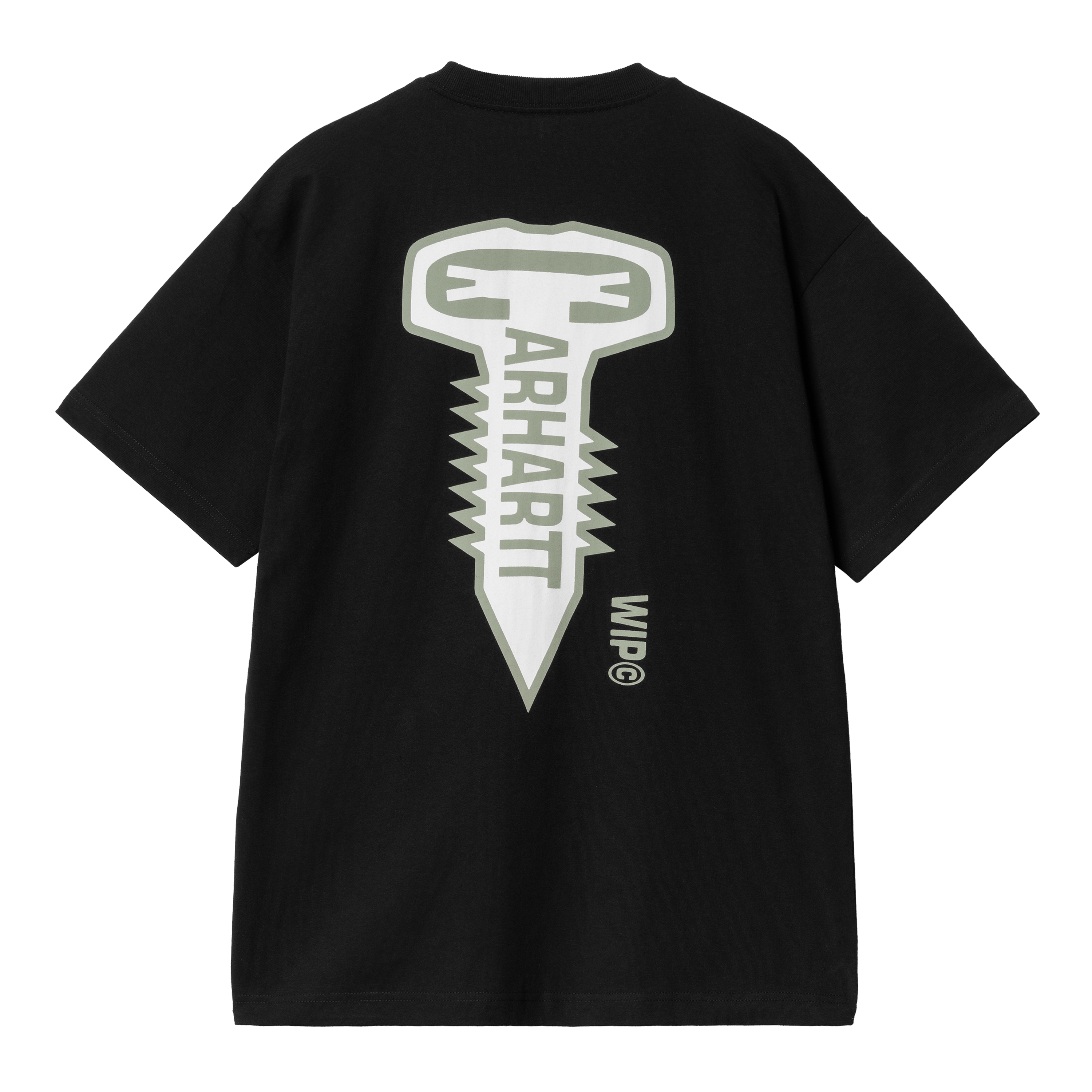 【Carhartt】CROSS SCREW T-SHIRT ユニセックス R5414 Carhartt WIP S/S Cross Screw T-Shirt, Black | Official