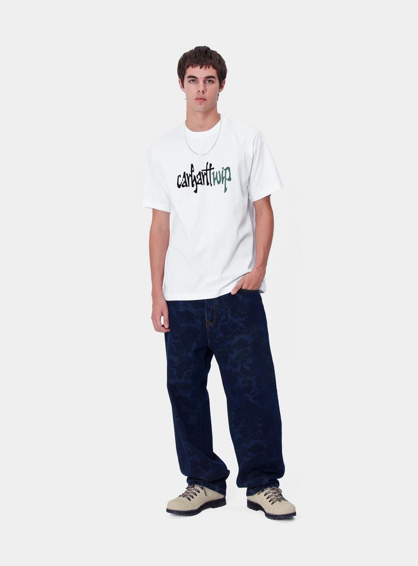 ★24-25FW新作★CARHARTT★S/S BRUSH WIP T-SHIRT Carhartt WIP S/S Brush WIP T-Shirt, White | Official Online