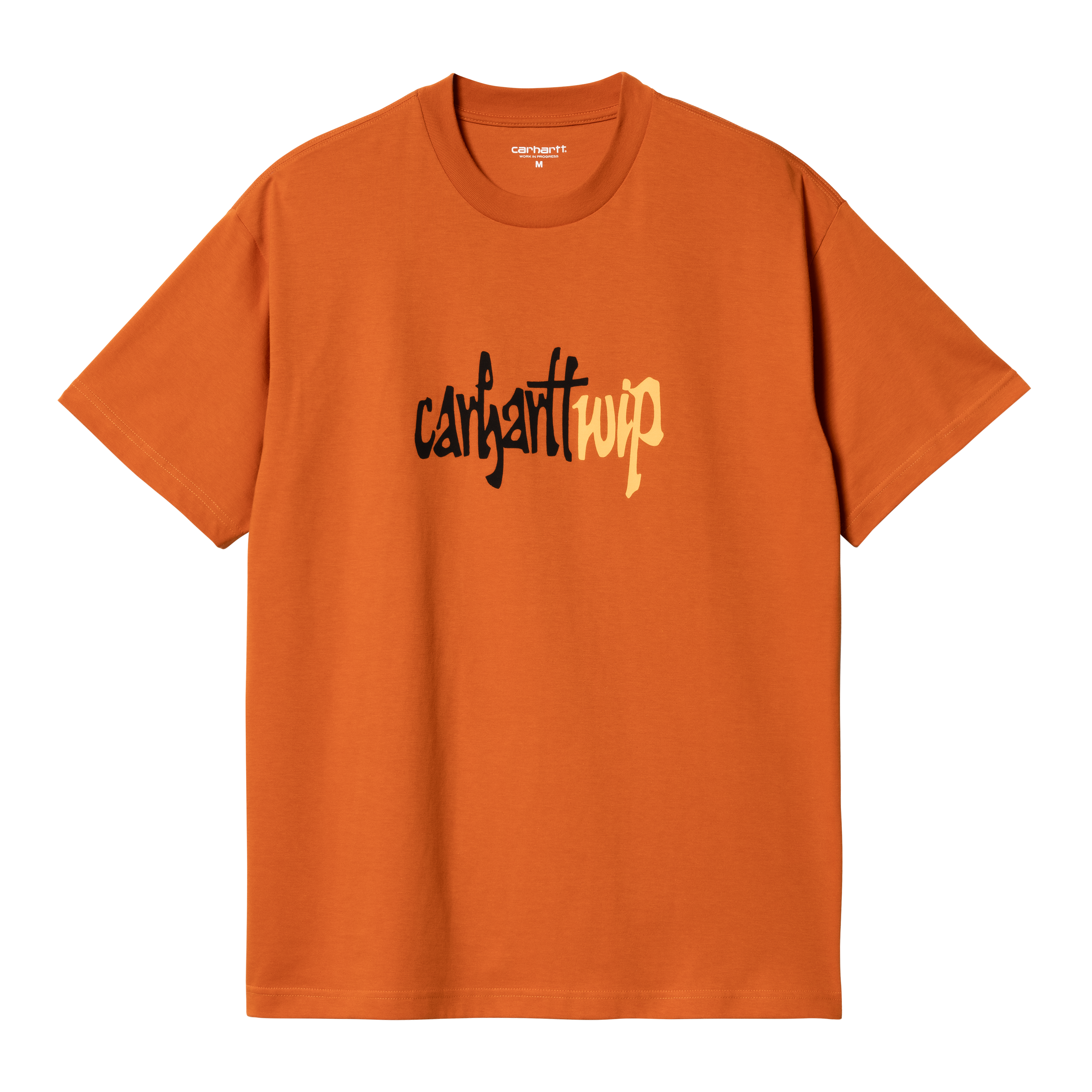 Carhartt WIP Short Sleeve Brush WIP T-Shirt in Orange