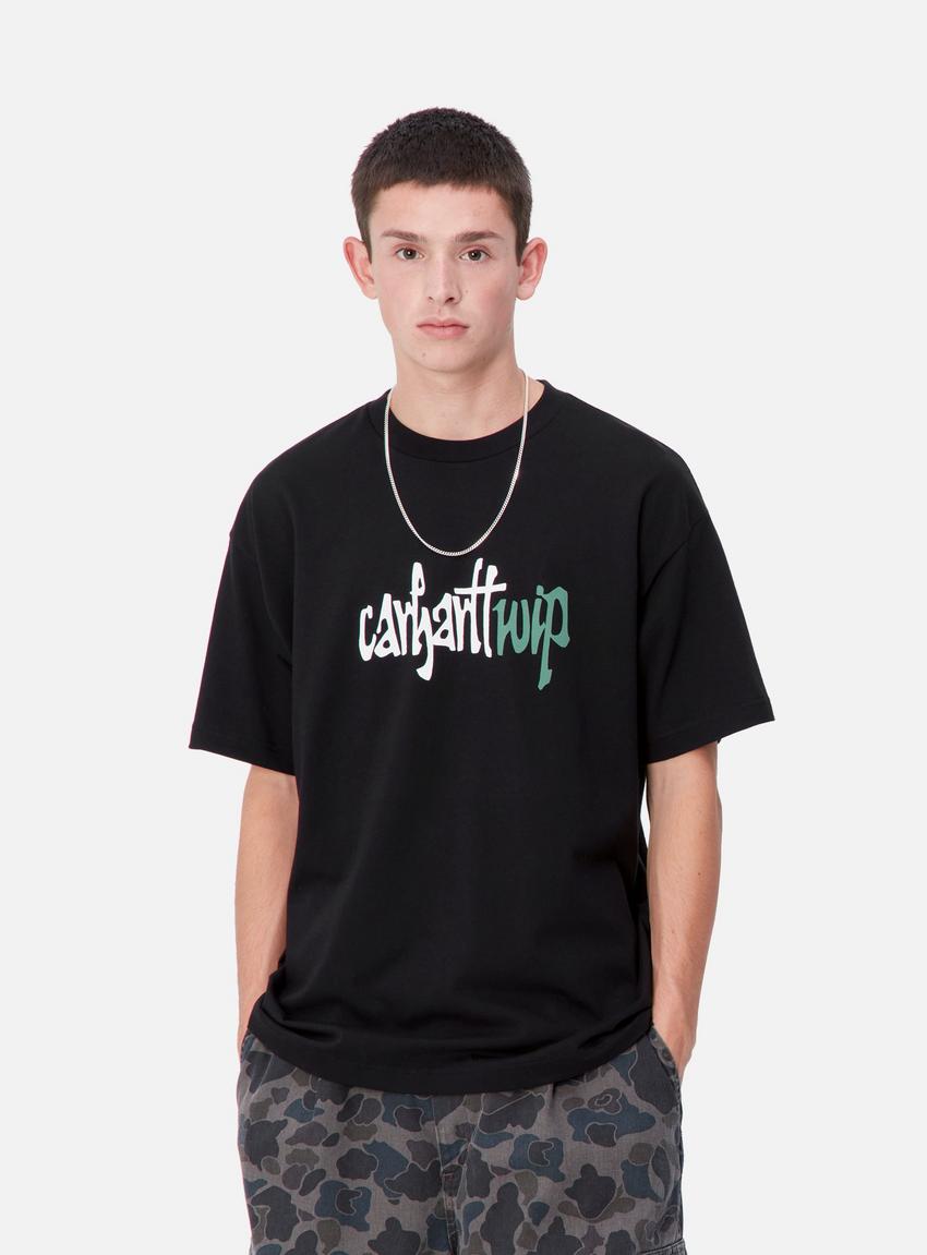 Tシャツ・カットソー CARHARTT S/S BRUSH WIP T-SHIRT SA527 Carhartt WIP S/S Brush WIP T-Shirt, Black | Official Online