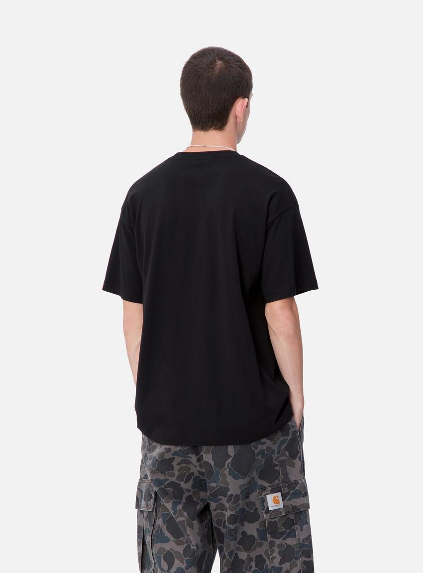 Tシャツ・カットソー CARHARTT S/S BRUSH WIP T-SHIRT SA527 Carhartt WIP S/S Brush WIP T-Shirt, Black | Official Online