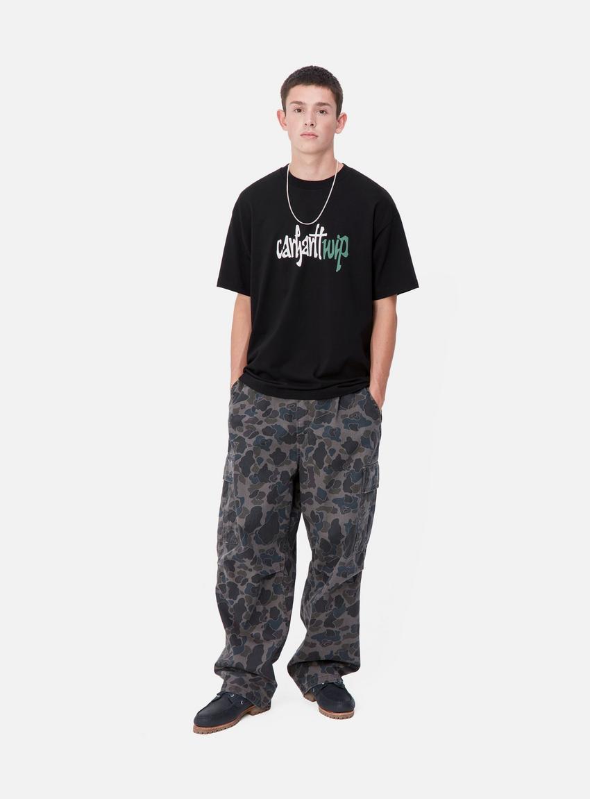 Tシャツ・カットソー CARHARTT S/S BRUSH WIP T-SHIRT SA527 Carhartt WIP S/S Brush WIP T-Shirt, Black | Official Online