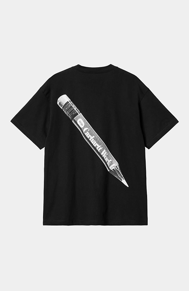★関税込★CARHARTT WIP★S/S COMMISSION LOGO T-SHIRT★Tシャツ Carhartt WIP S/S WIP Pencil T-Shirt, Black / White