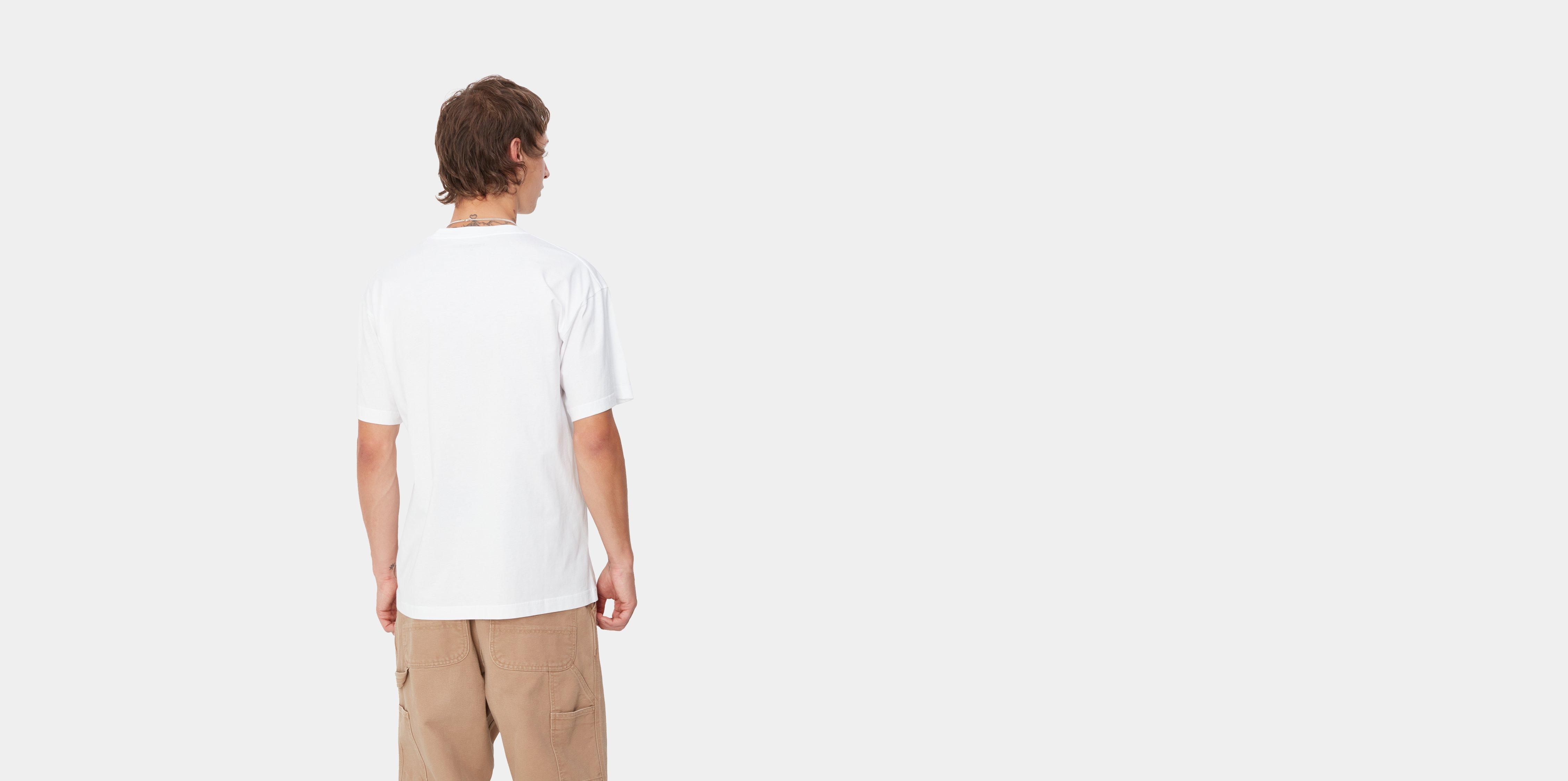 Carhartt WIP S S BIB Overall T Shirt White Official Online Store