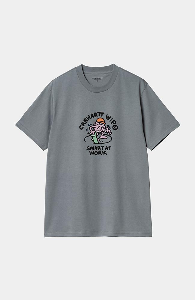Tシャツ・カットソー CARHARTT WIP Men T-shirt Dove Grey I030434 1YJXX Carhartt WIP S/S Smart T-Shirt, Dove Grey | Official Online