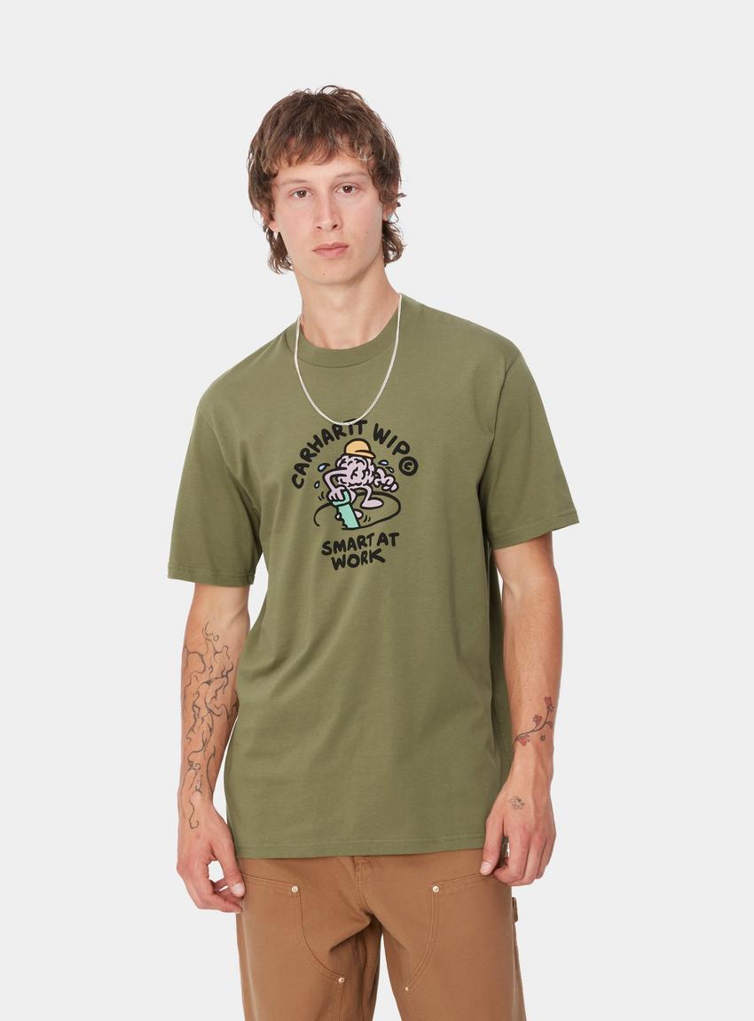 Tシャツ・カットソー CARHARTT WIP 'S/S Smart' T-shirt Green I033963 Carhartt WIP S/S Smart T-Shirt, Capulet | Official Online Store