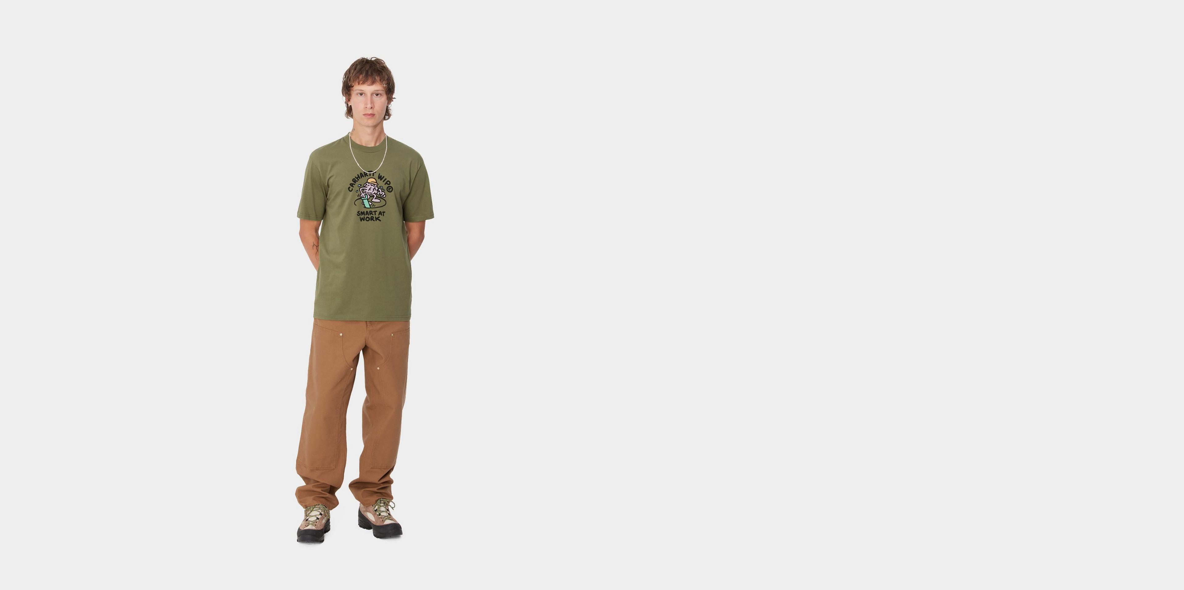 【Carhartt】SALE!! カーハート Smart at Work スマートTシャツ Carhartt WIP Smart T-Shirt - White | Route One